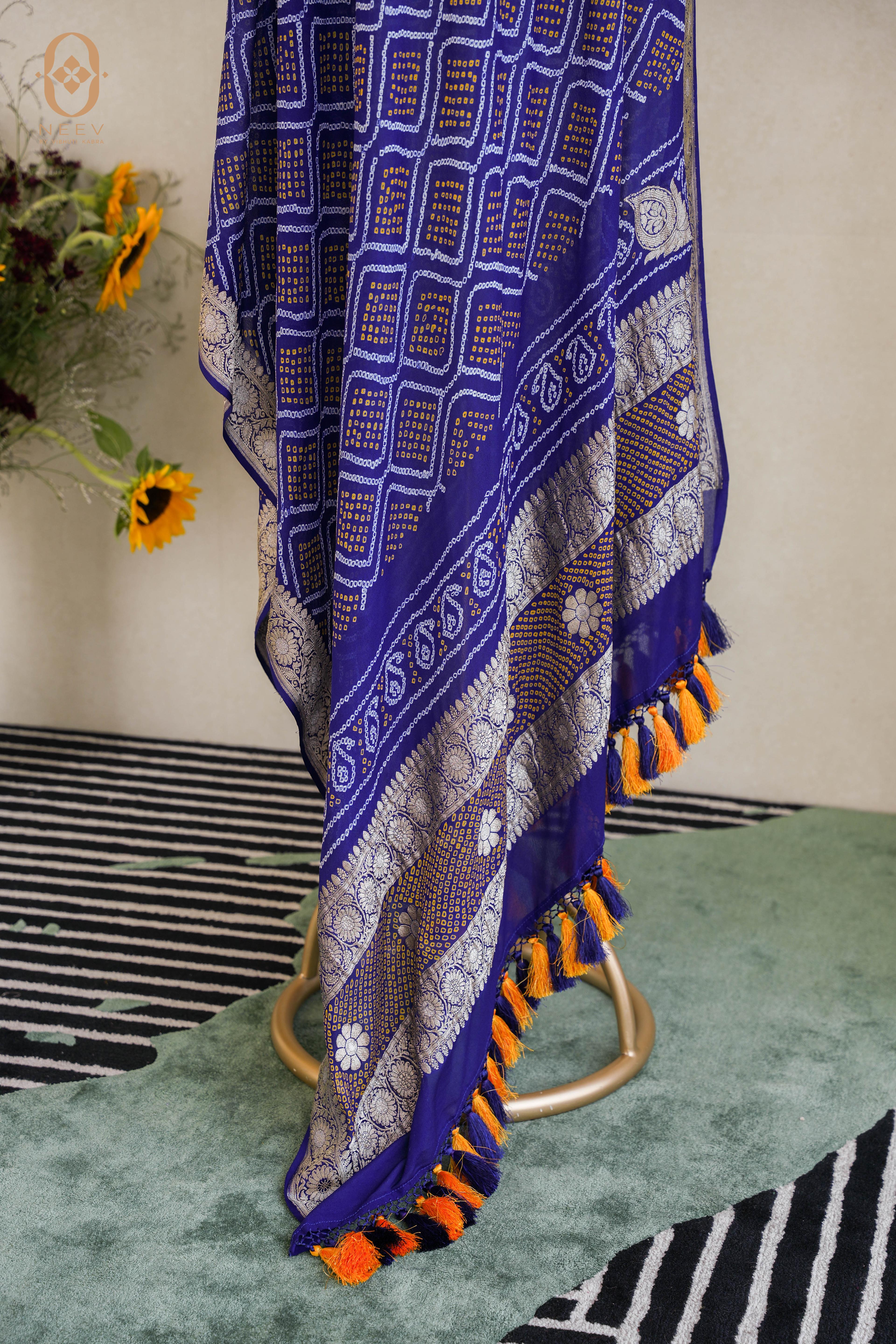 Georgette Bandhani Dupatta