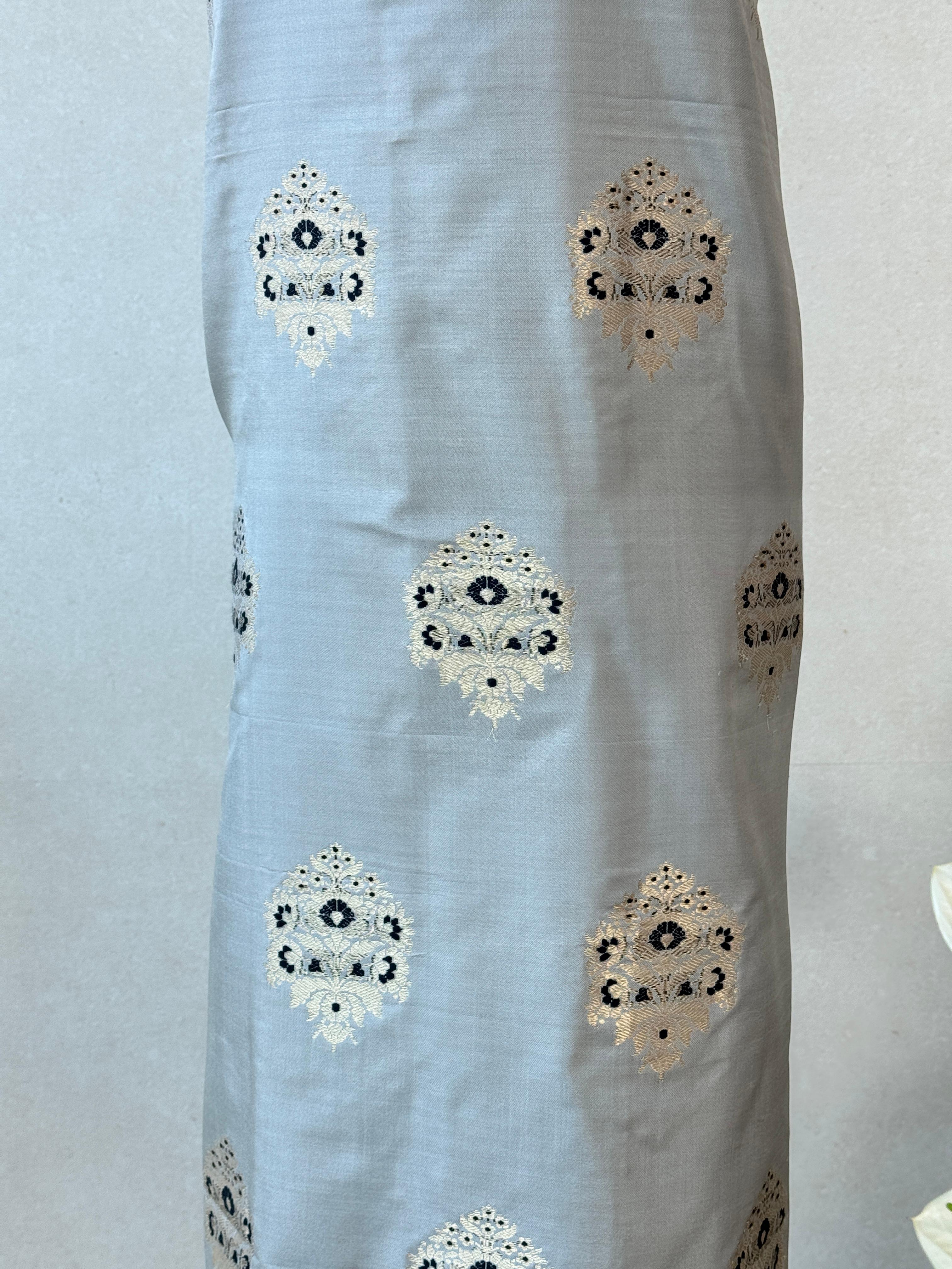 Katan Silk Meenakari Suit Set