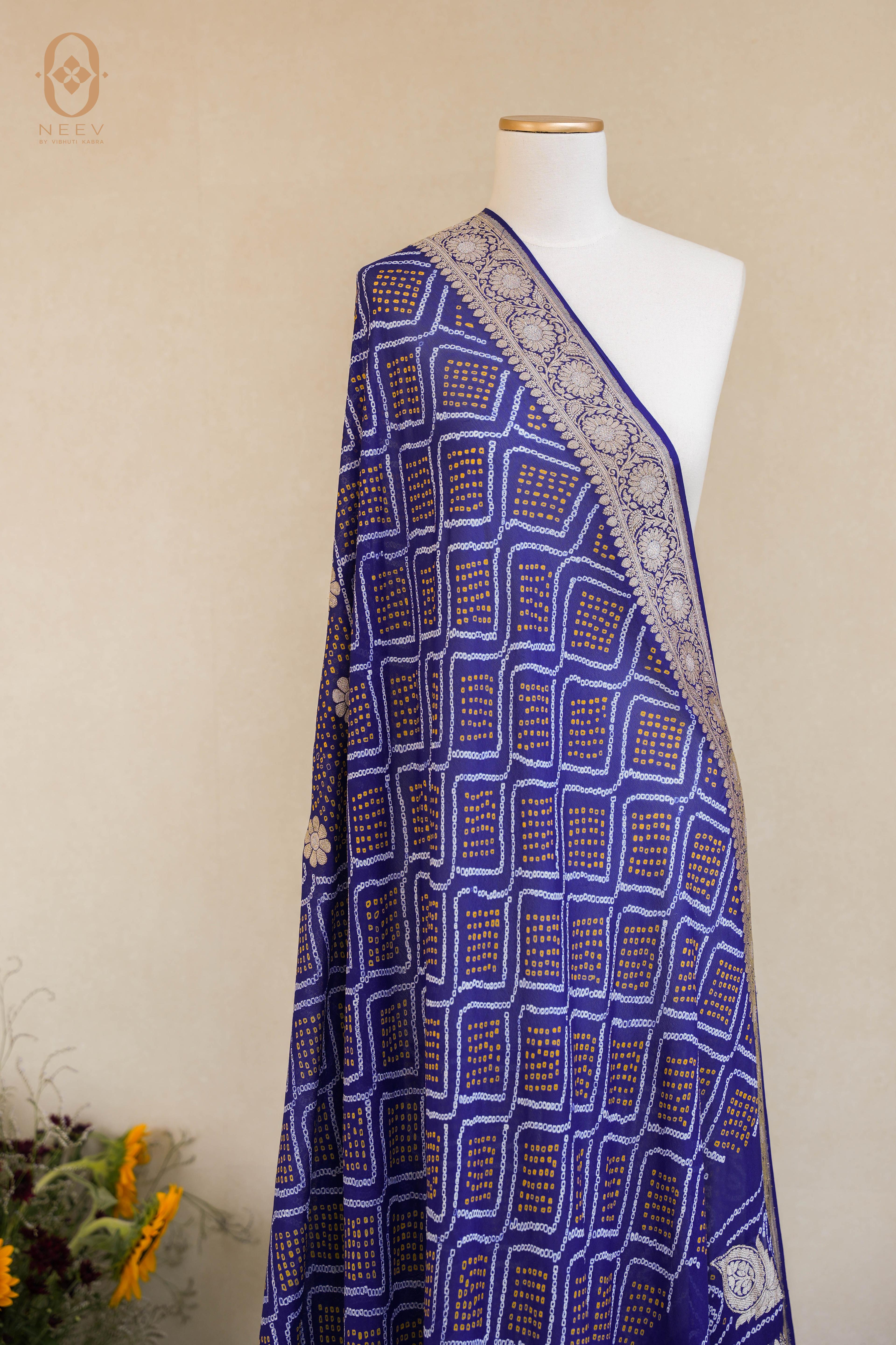 Georgette Bandhani Dupatta