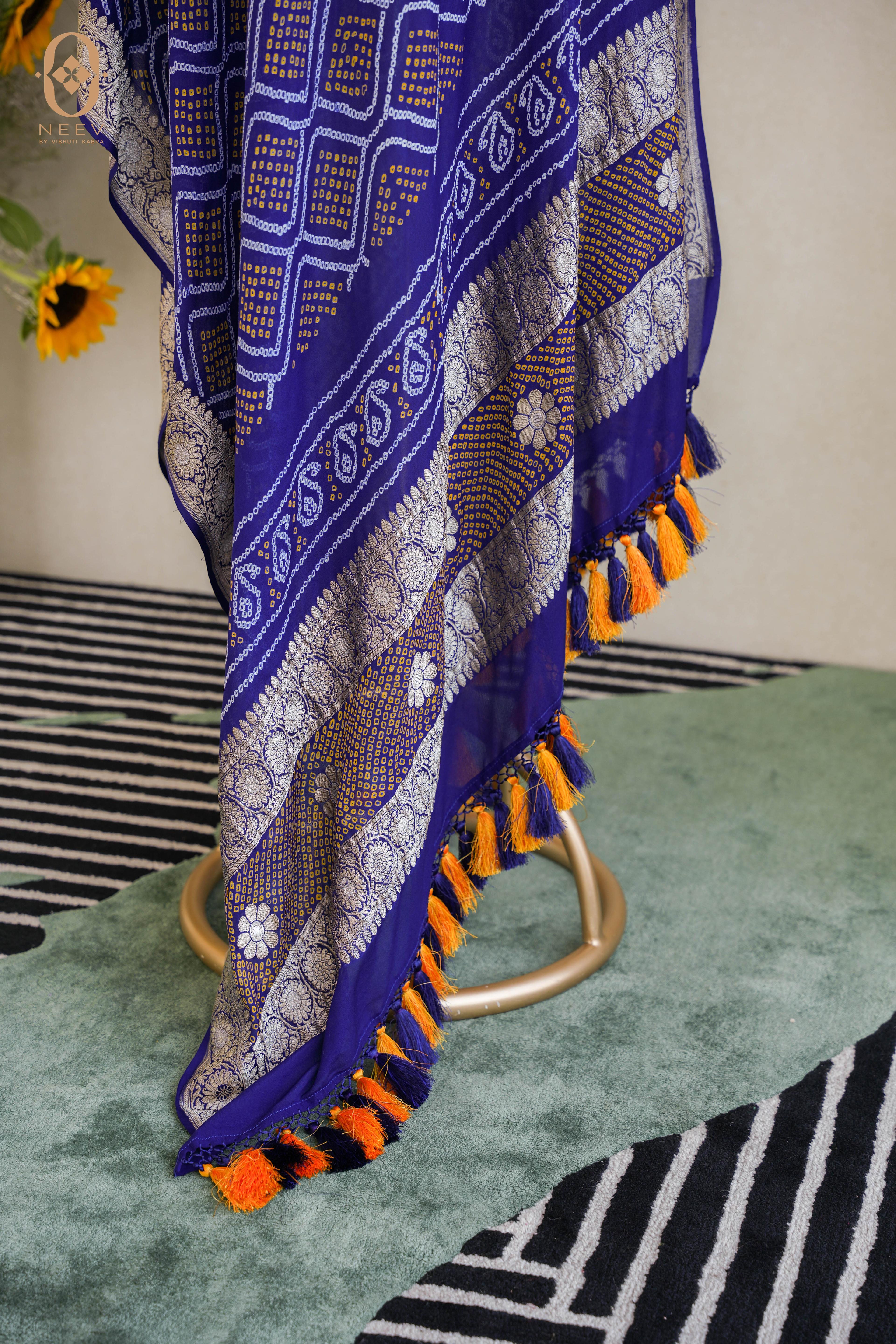 Georgette Bandhani Dupatta