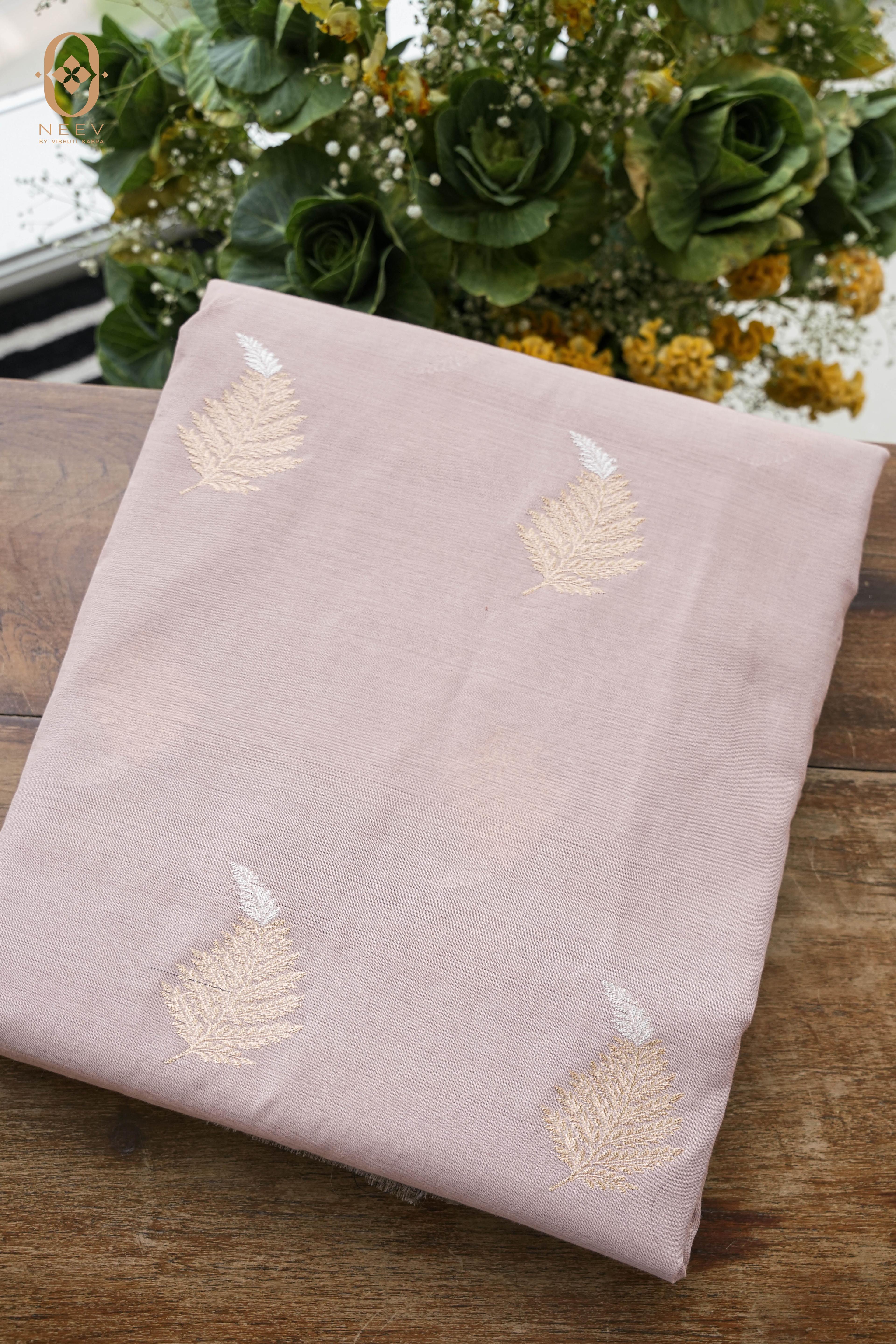 Premium Cotton Fern Boota Fabric