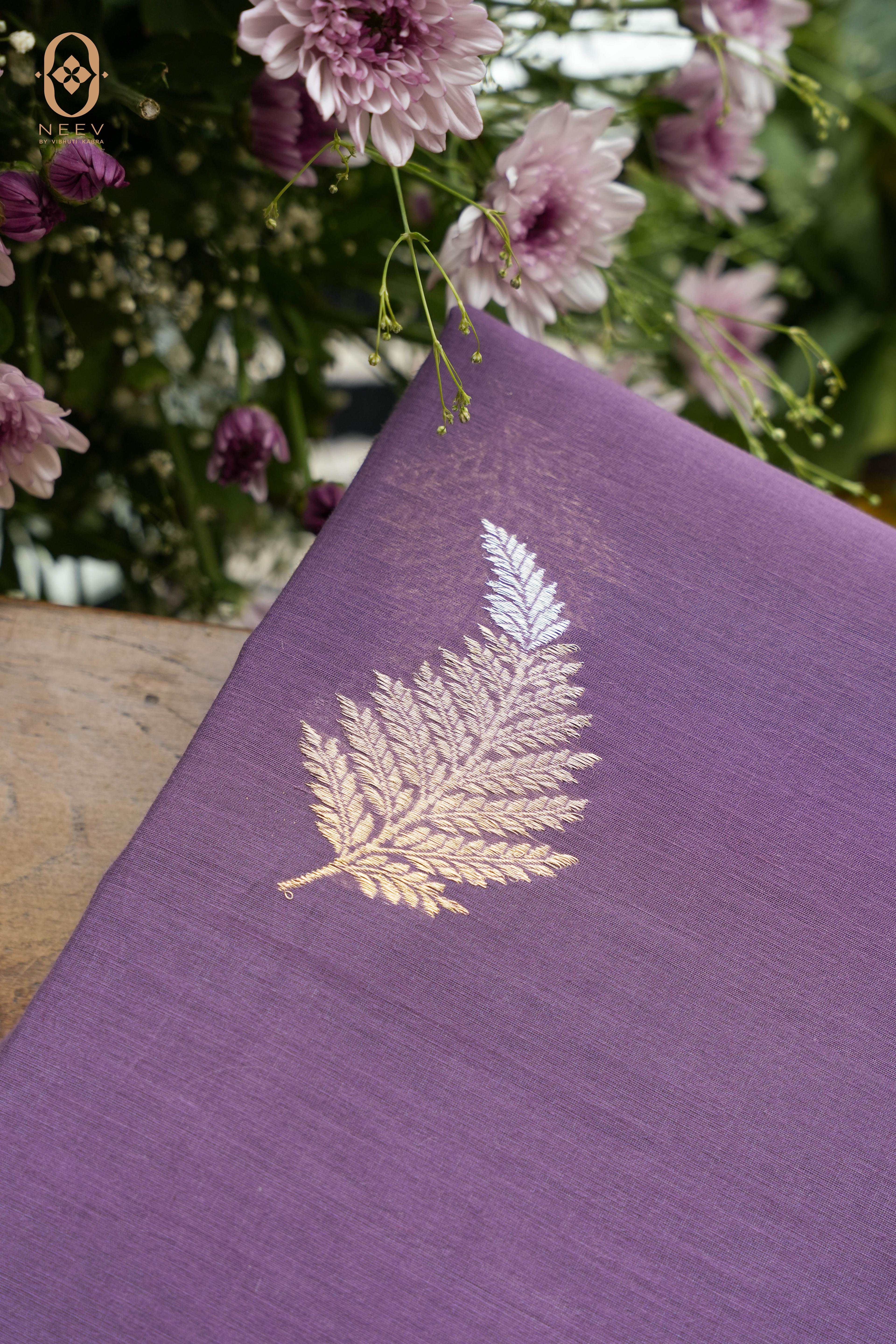 Neev Bestseller- Premium Cotton Fern Boota Fabric