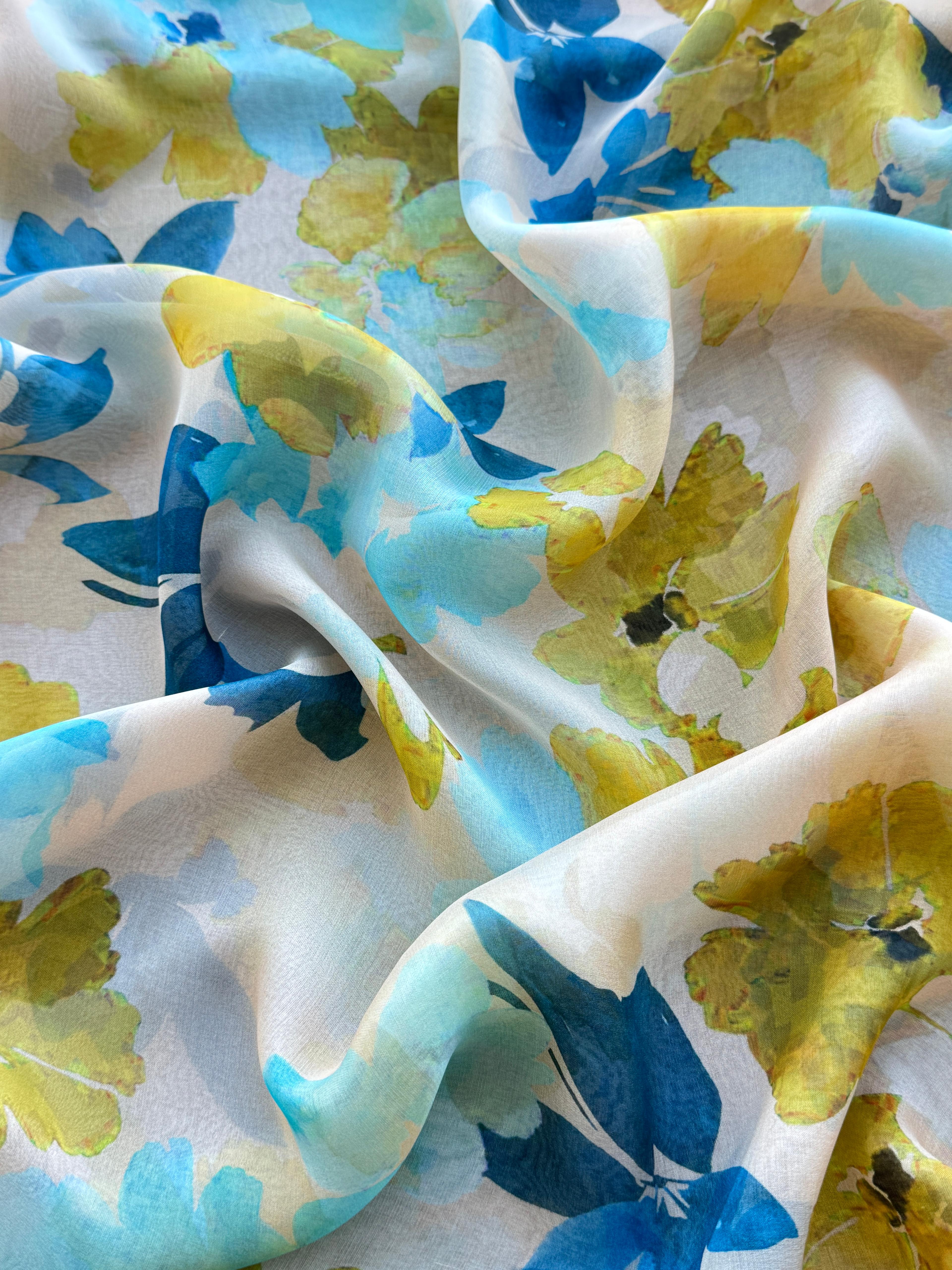 Premium Printed Chiffon Fabric