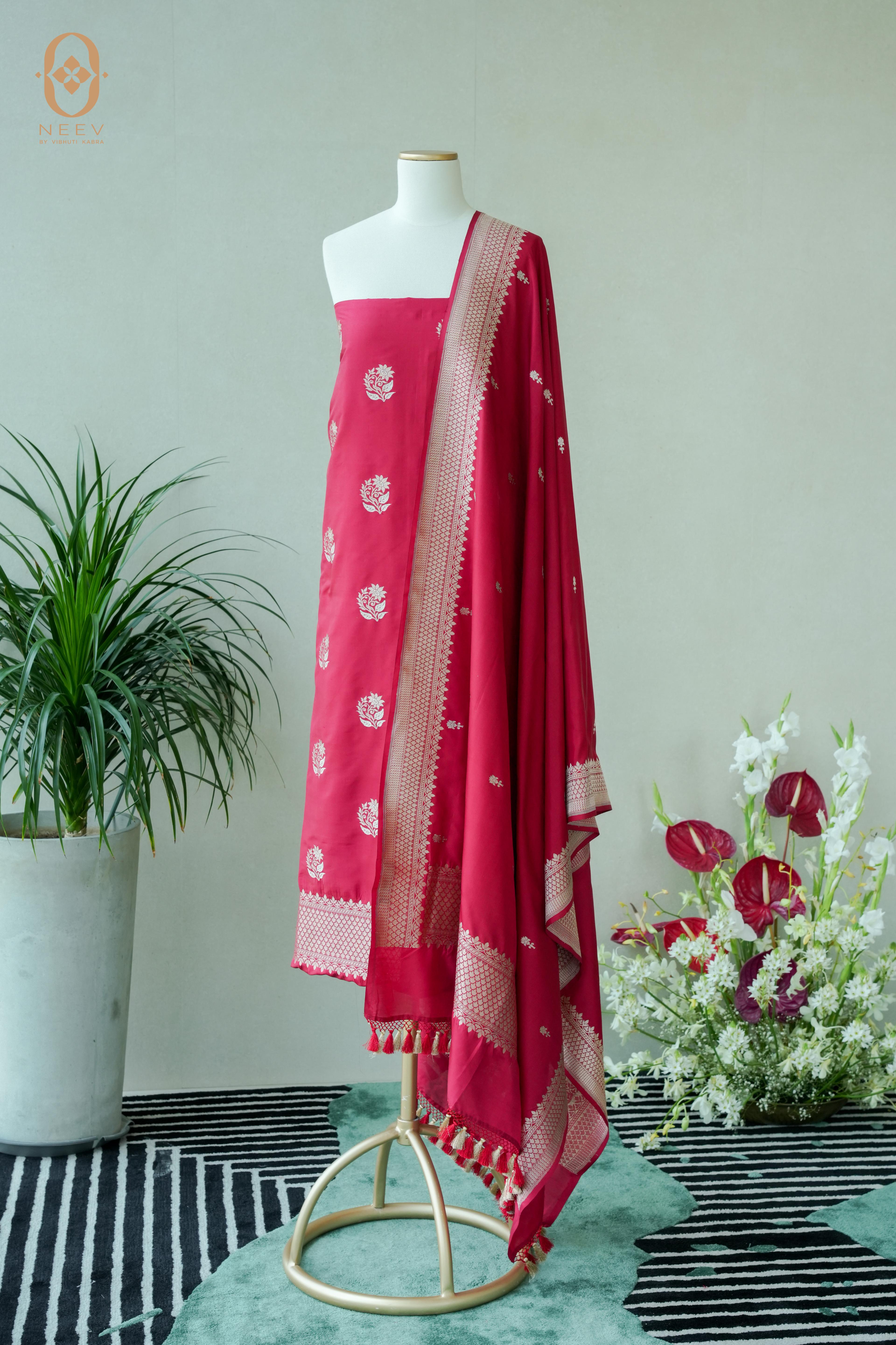 Katan Silk Suit Set
