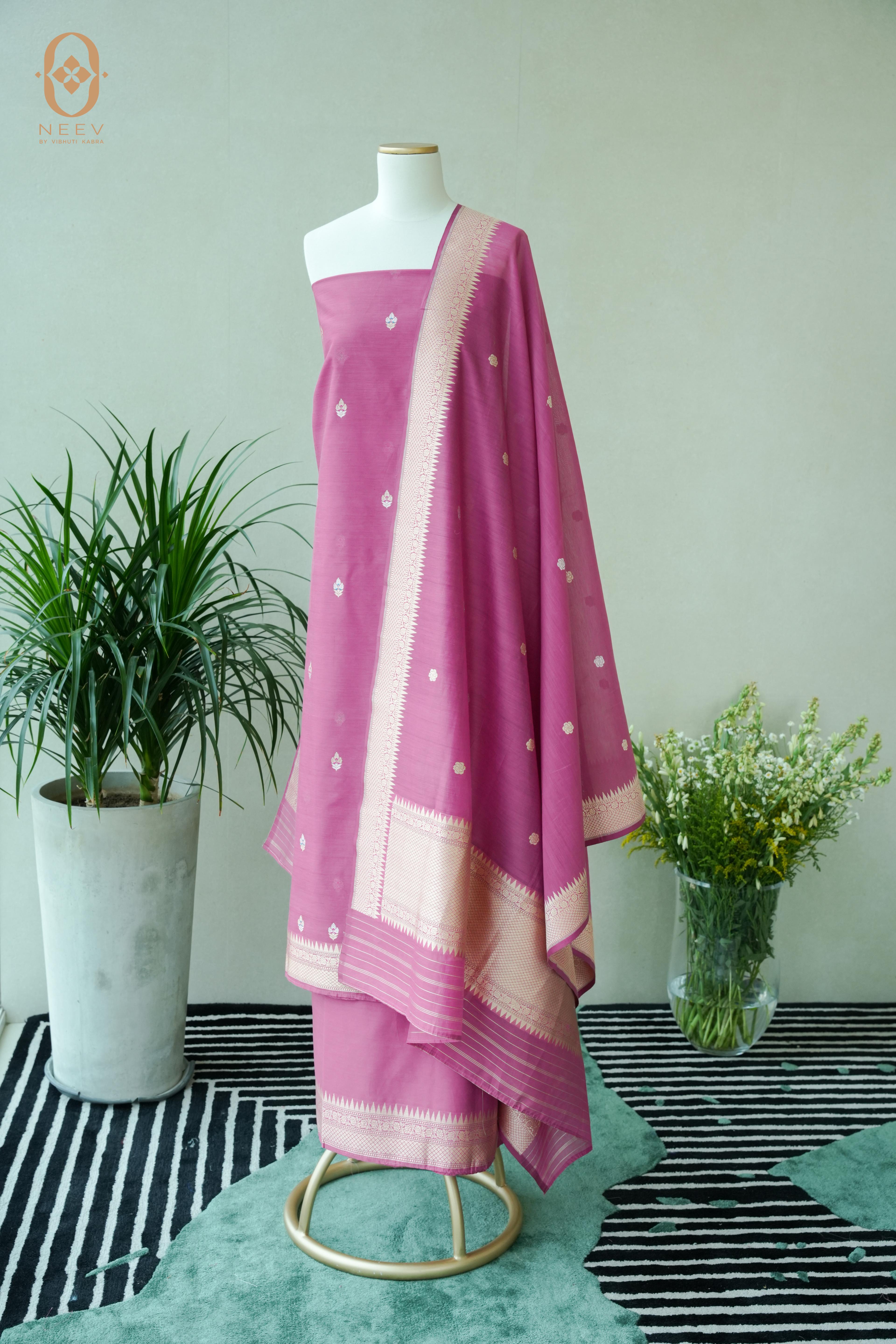 Premium Cotton Khadwa Suit Set
