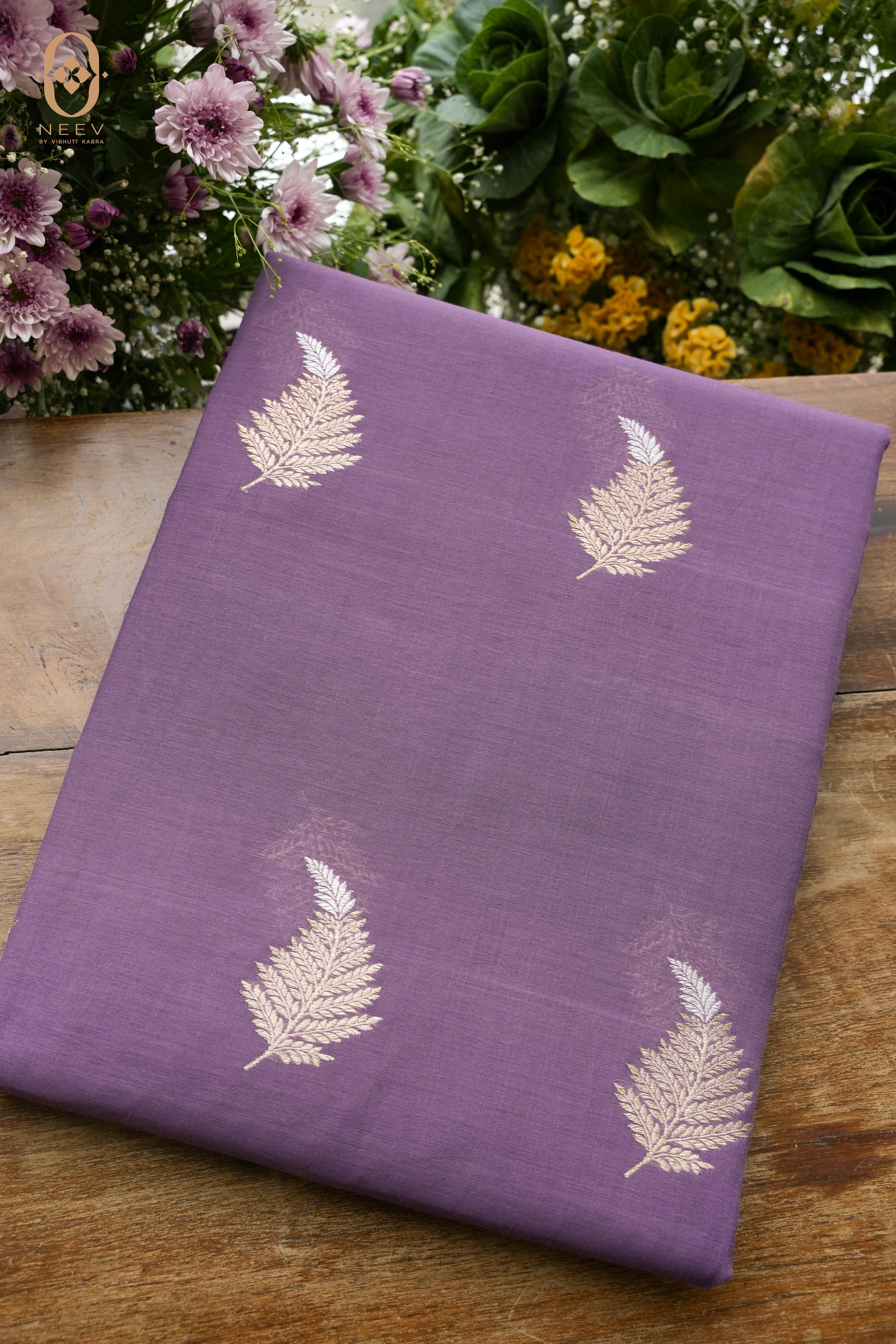Neev Bestseller- Premium Cotton Fern Boota Fabric