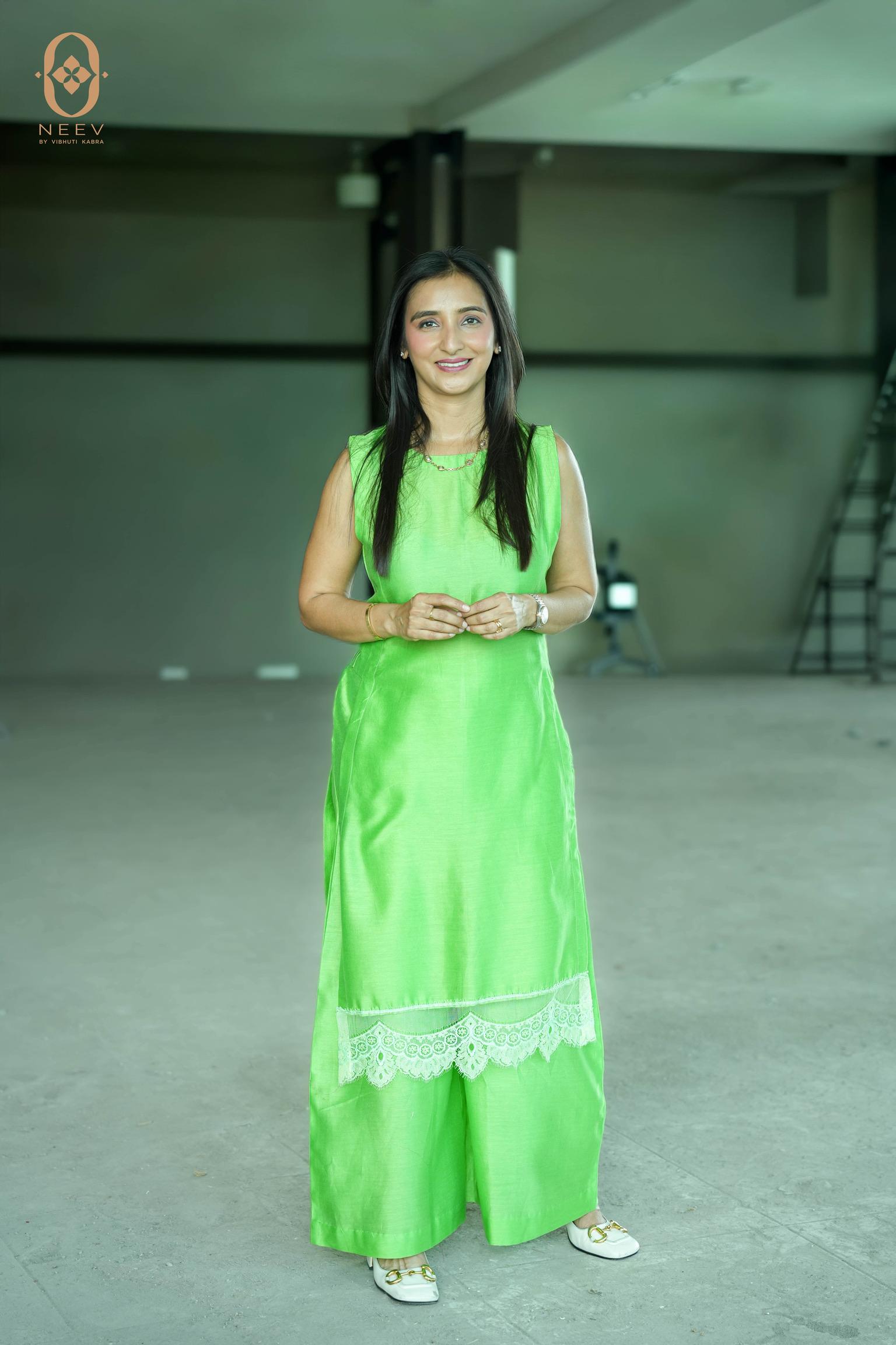 Unstitched Chanderi Suit Set