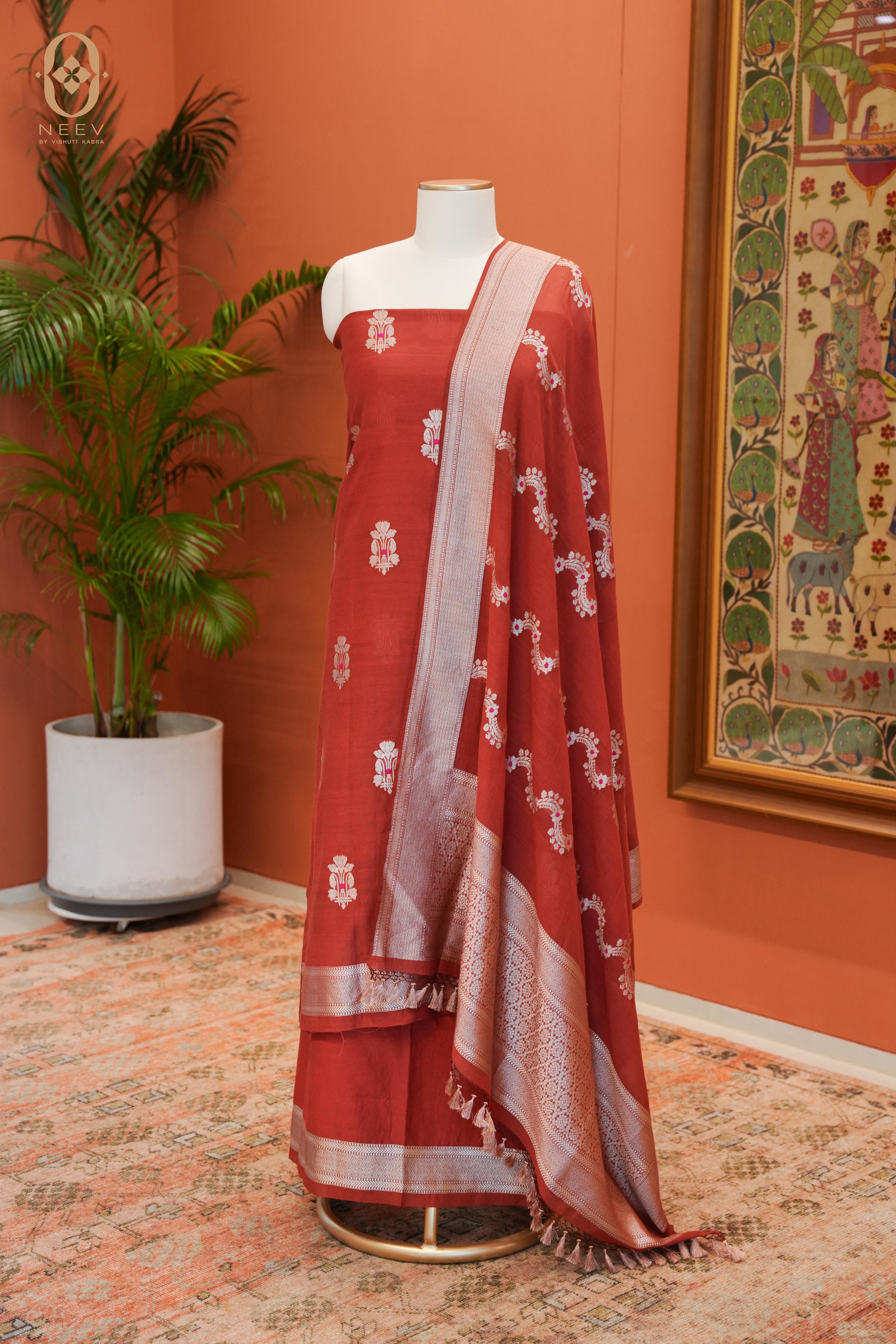 Neev Bestseller- Rozana Premium Cotton Suit Set