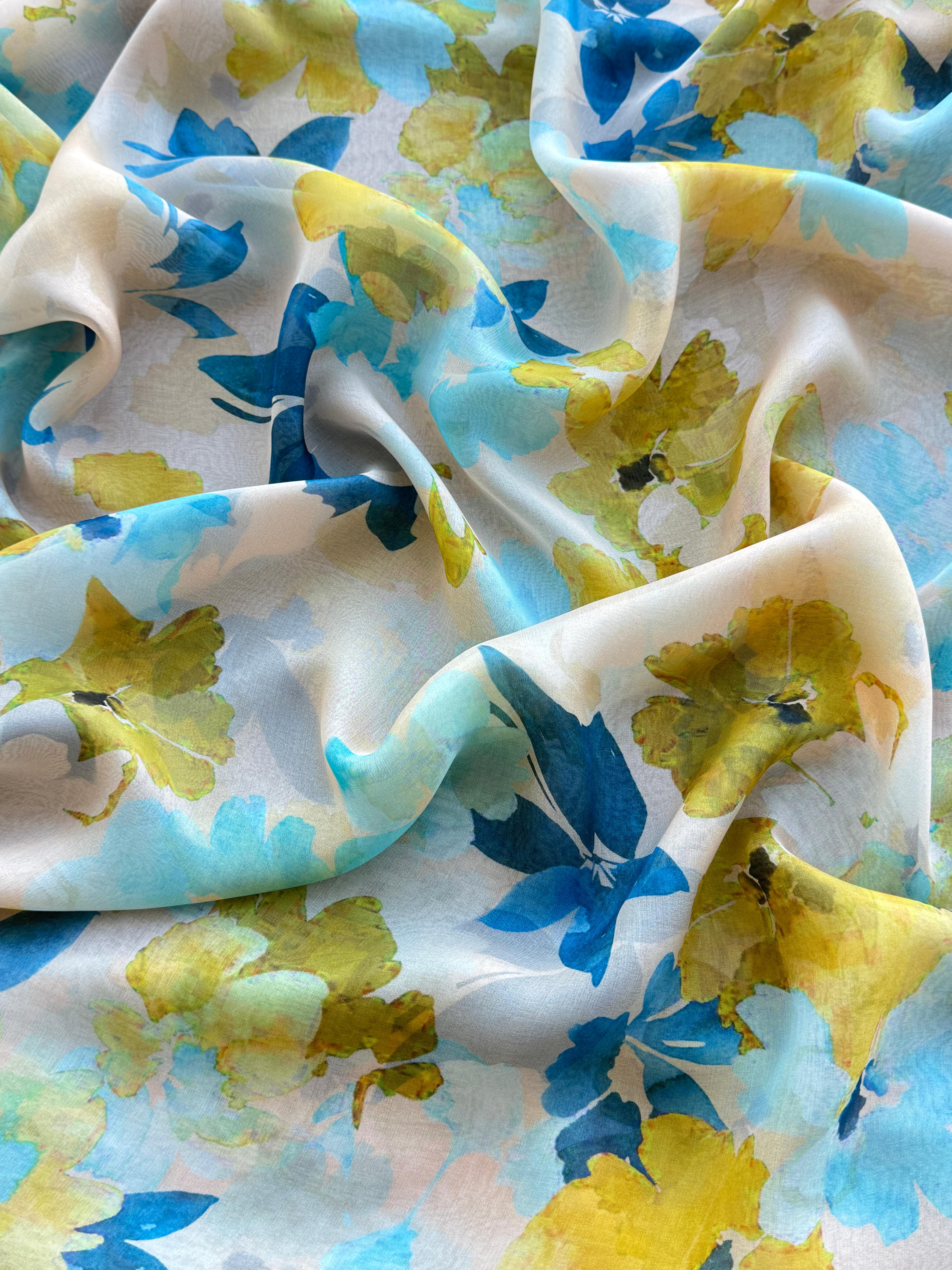 Premium Printed Chiffon Fabric
