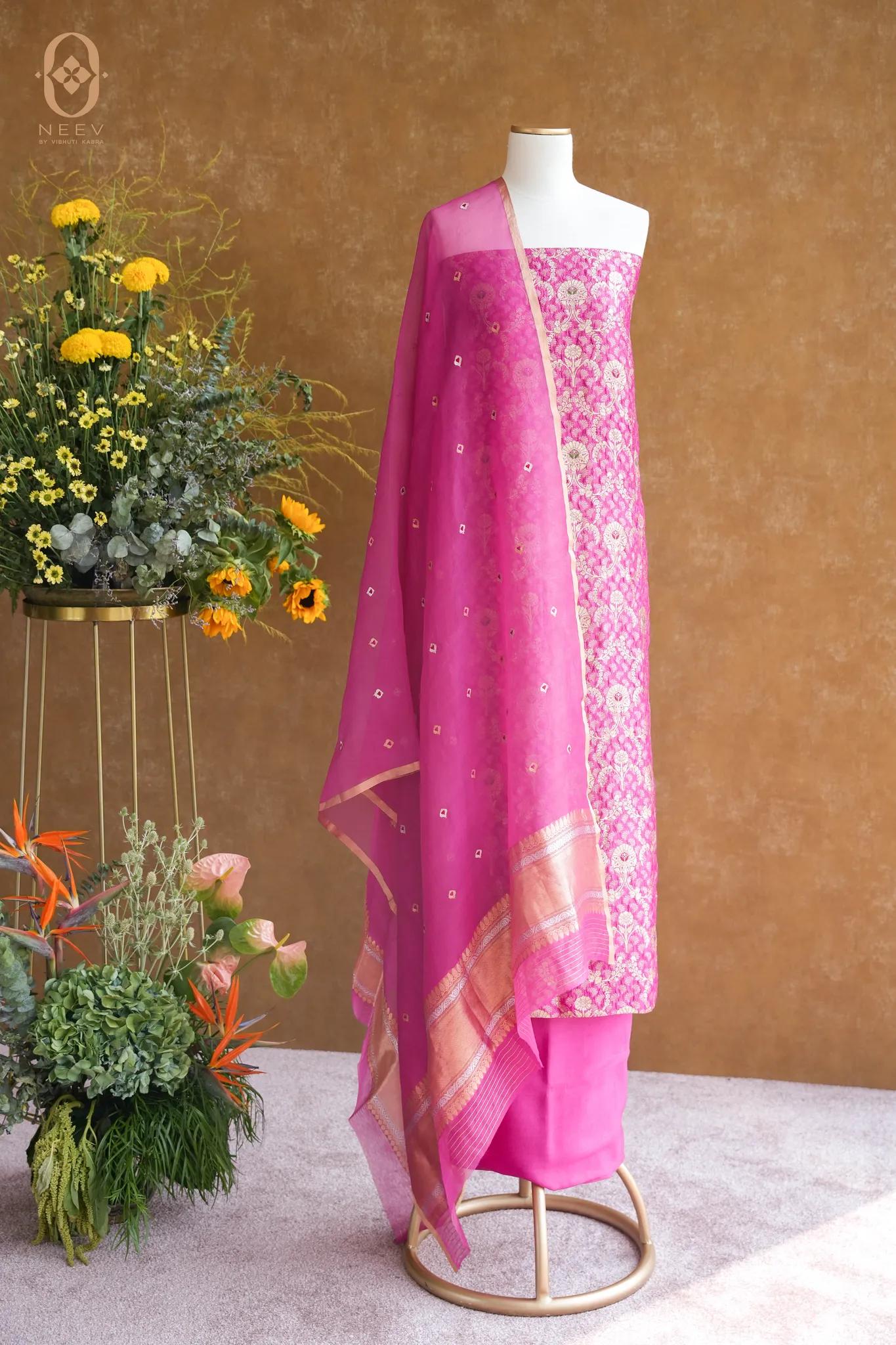 Chinia Silk Suit Set