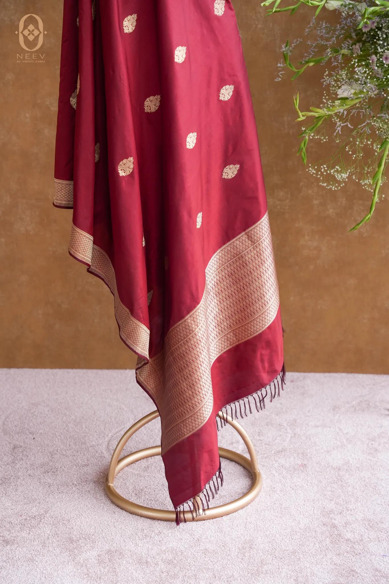 Katan Silk Boota Dupatta