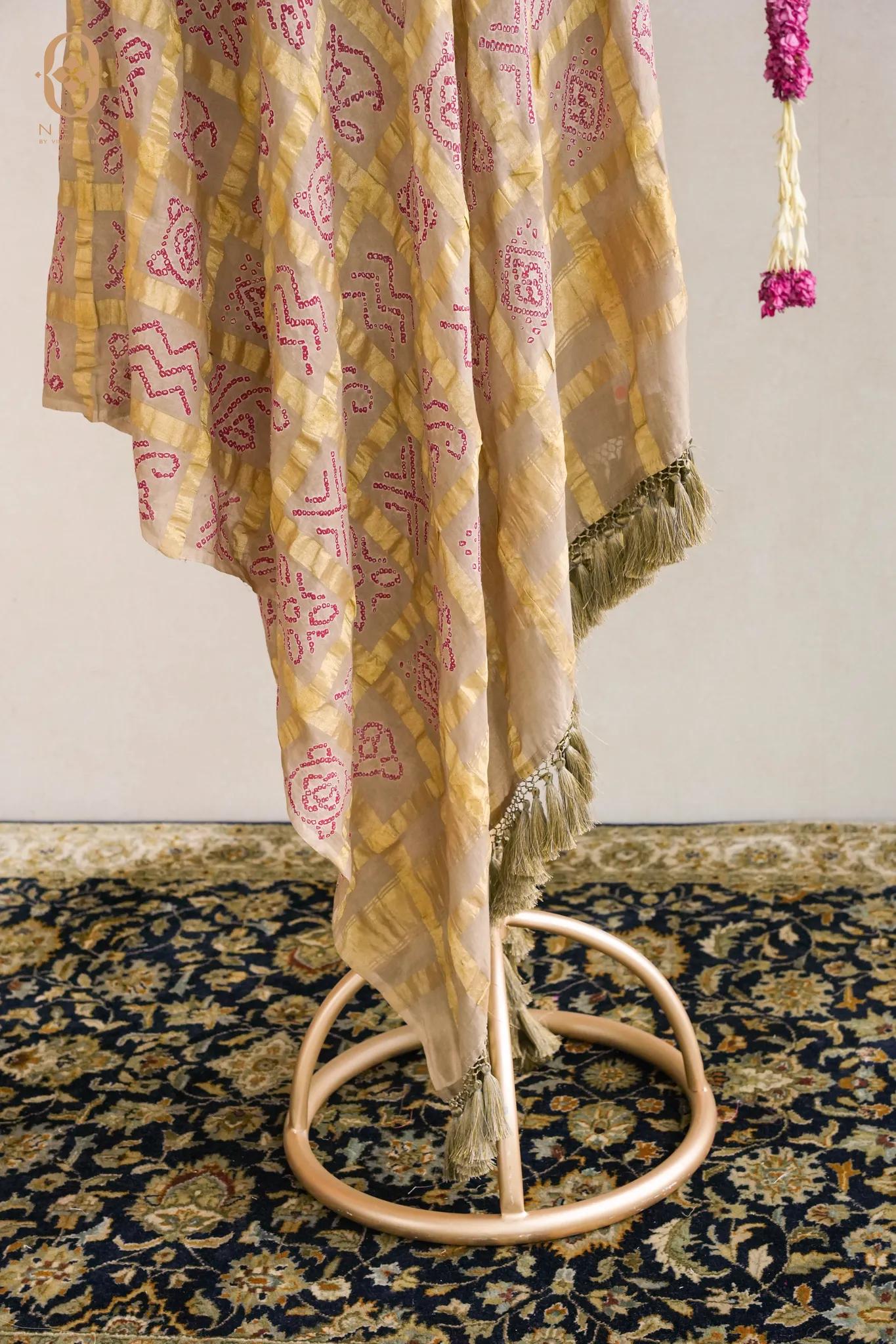 Gharchola Bandhani Dupatta