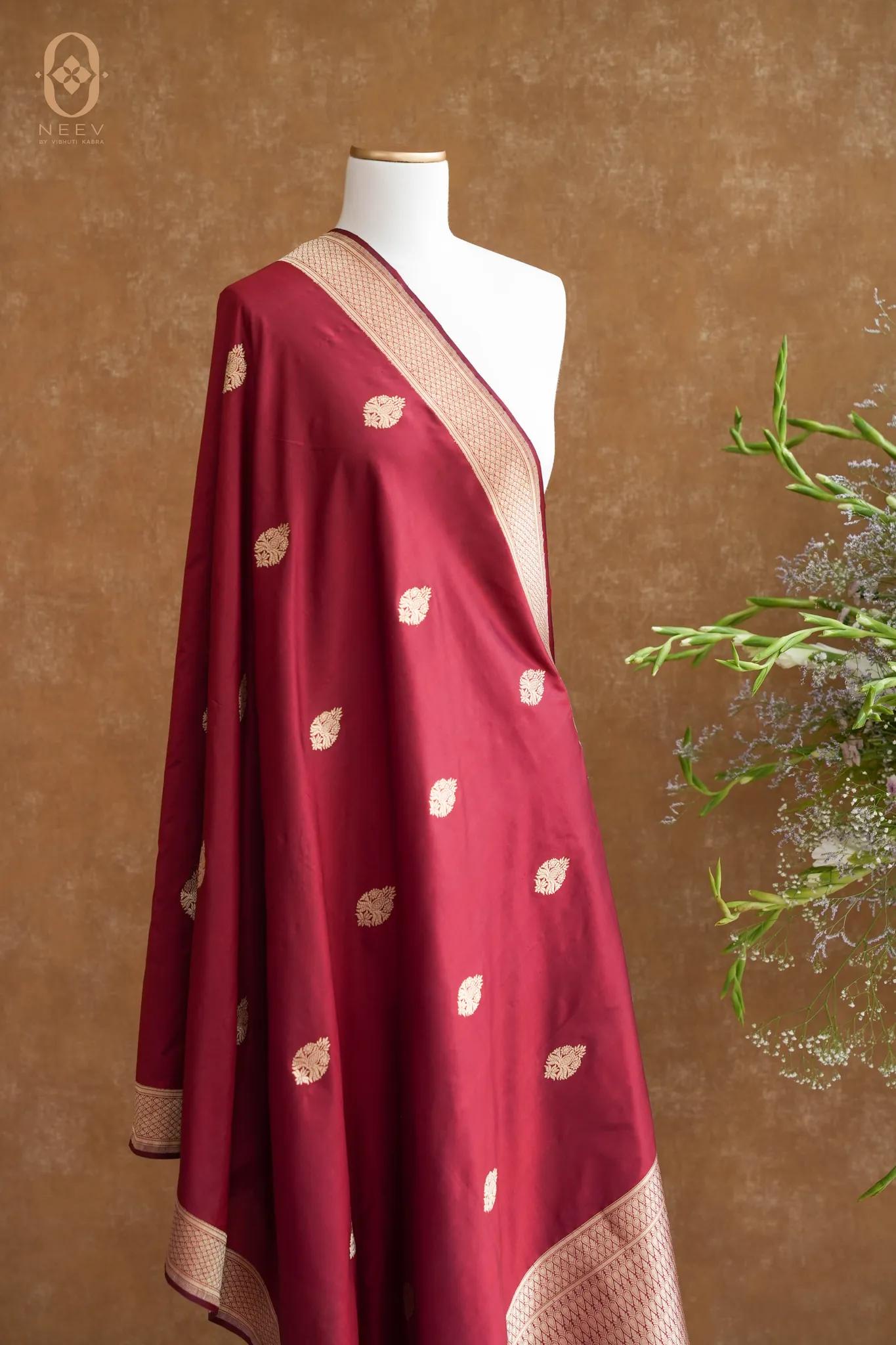 Katan Silk Boota Dupatta