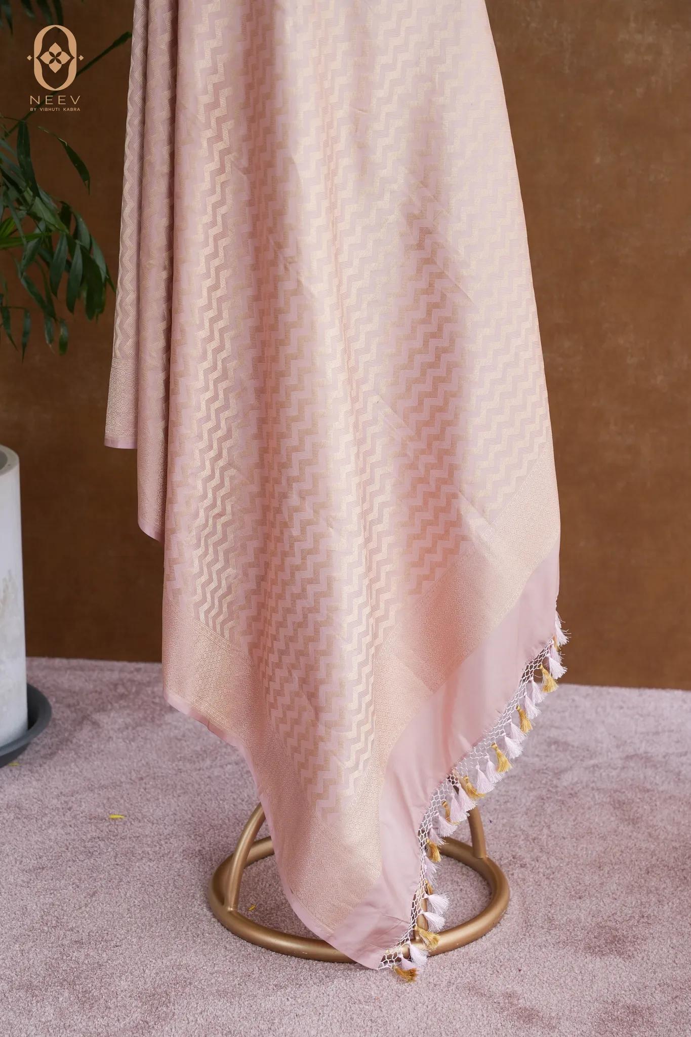 Katan Silk Zig Zag Dupatta