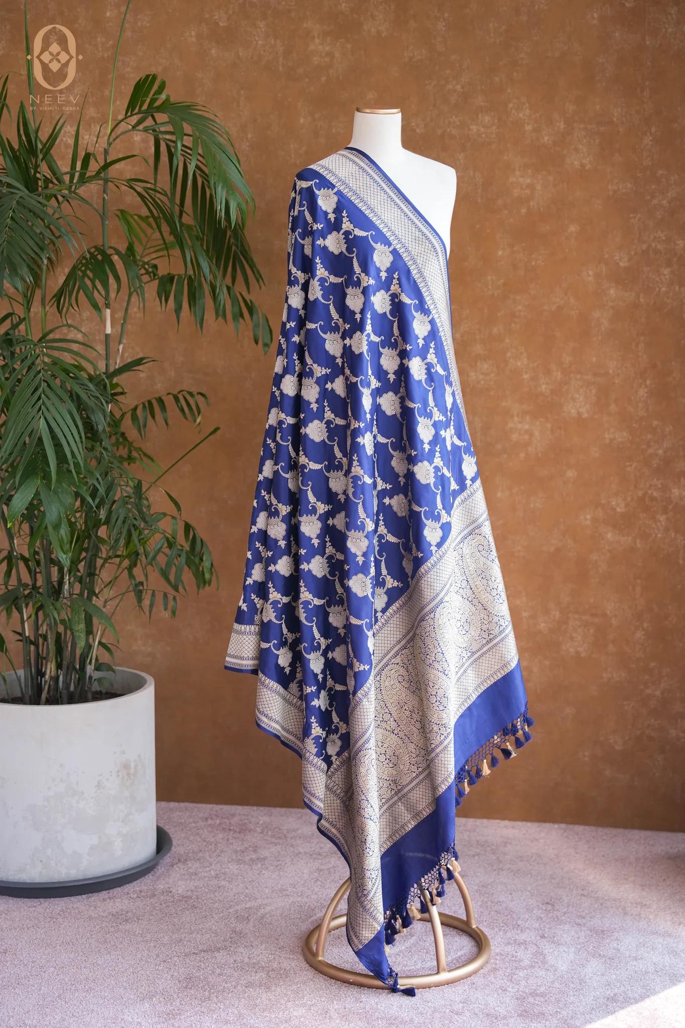 Premium Katan Silk Khadwa Dupatta