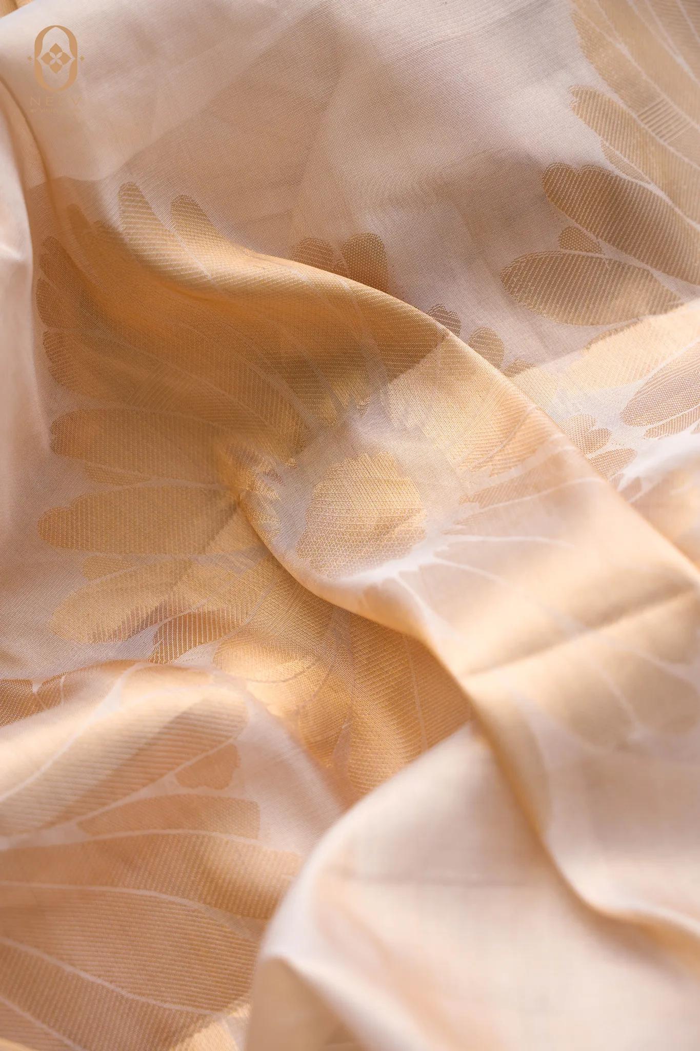 Tissue Silk Floral Fabric
