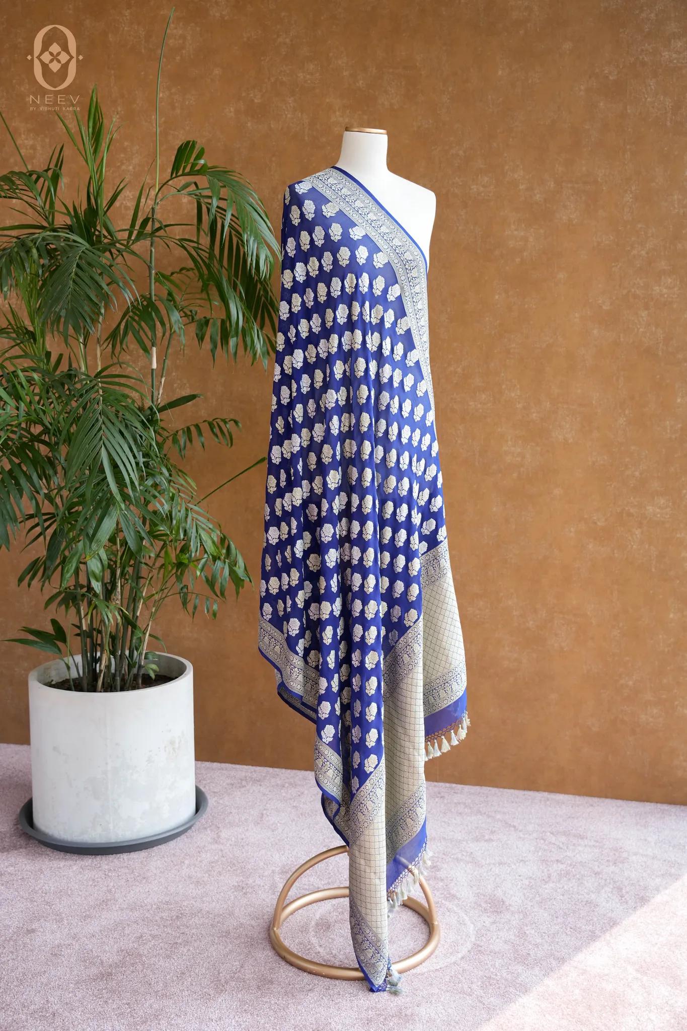 Georgette Sona Rupa Boota Dupatta
