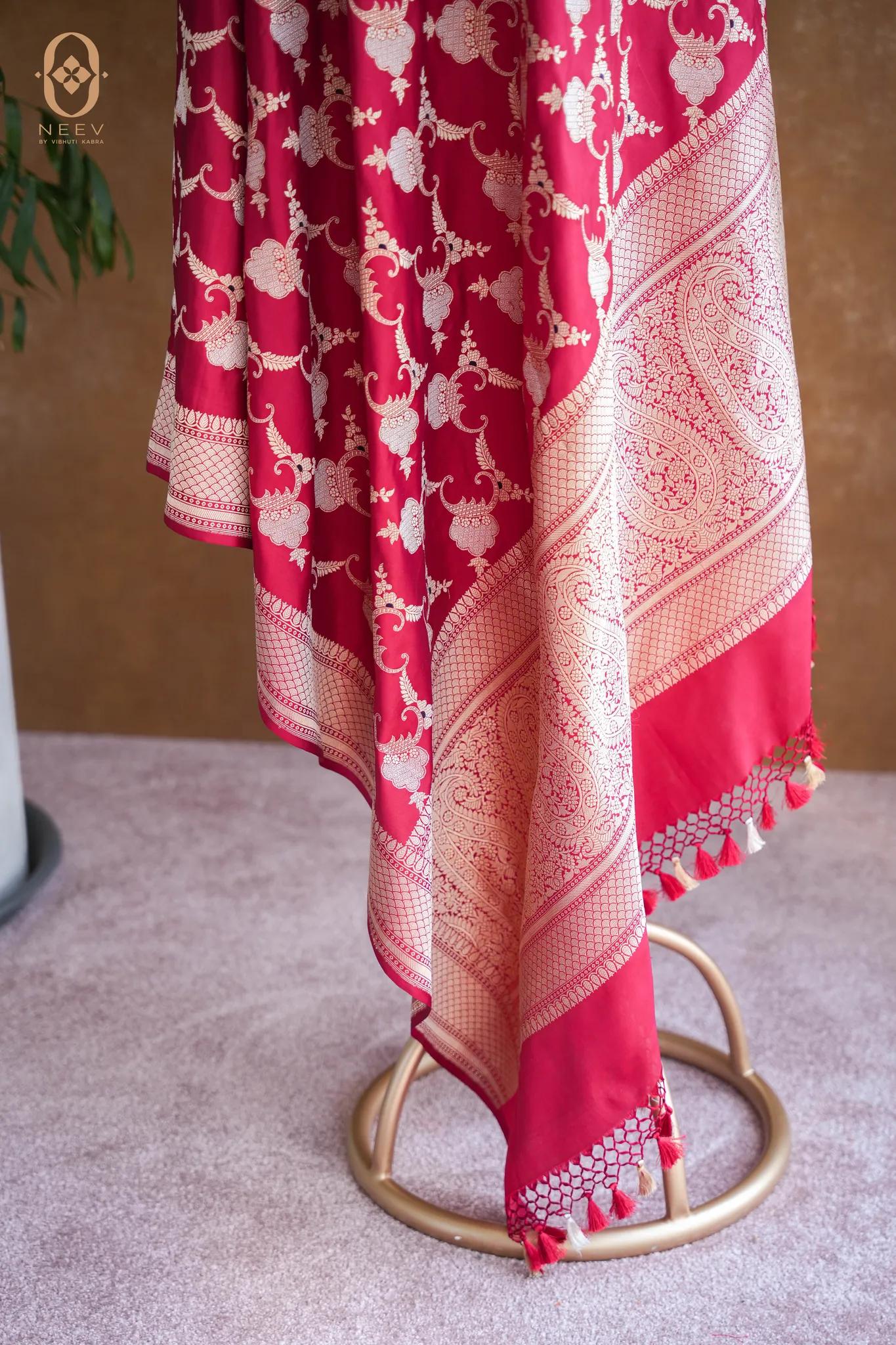 Premium Katan Silk Khadwa Dupatta