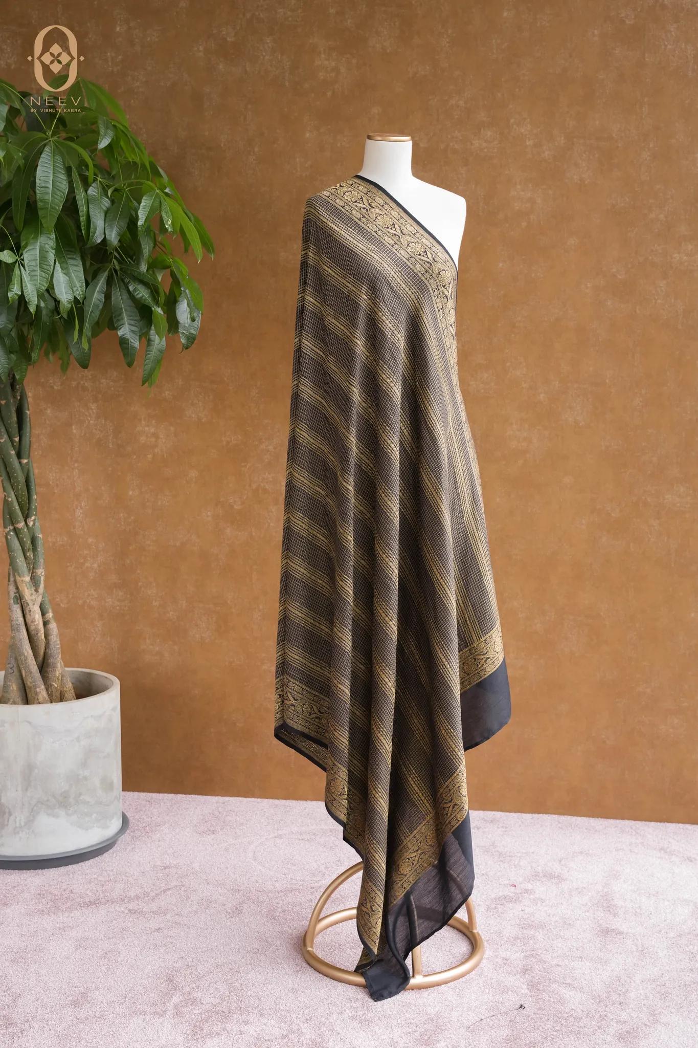 Munga Silk Kanjivaram Dupatta