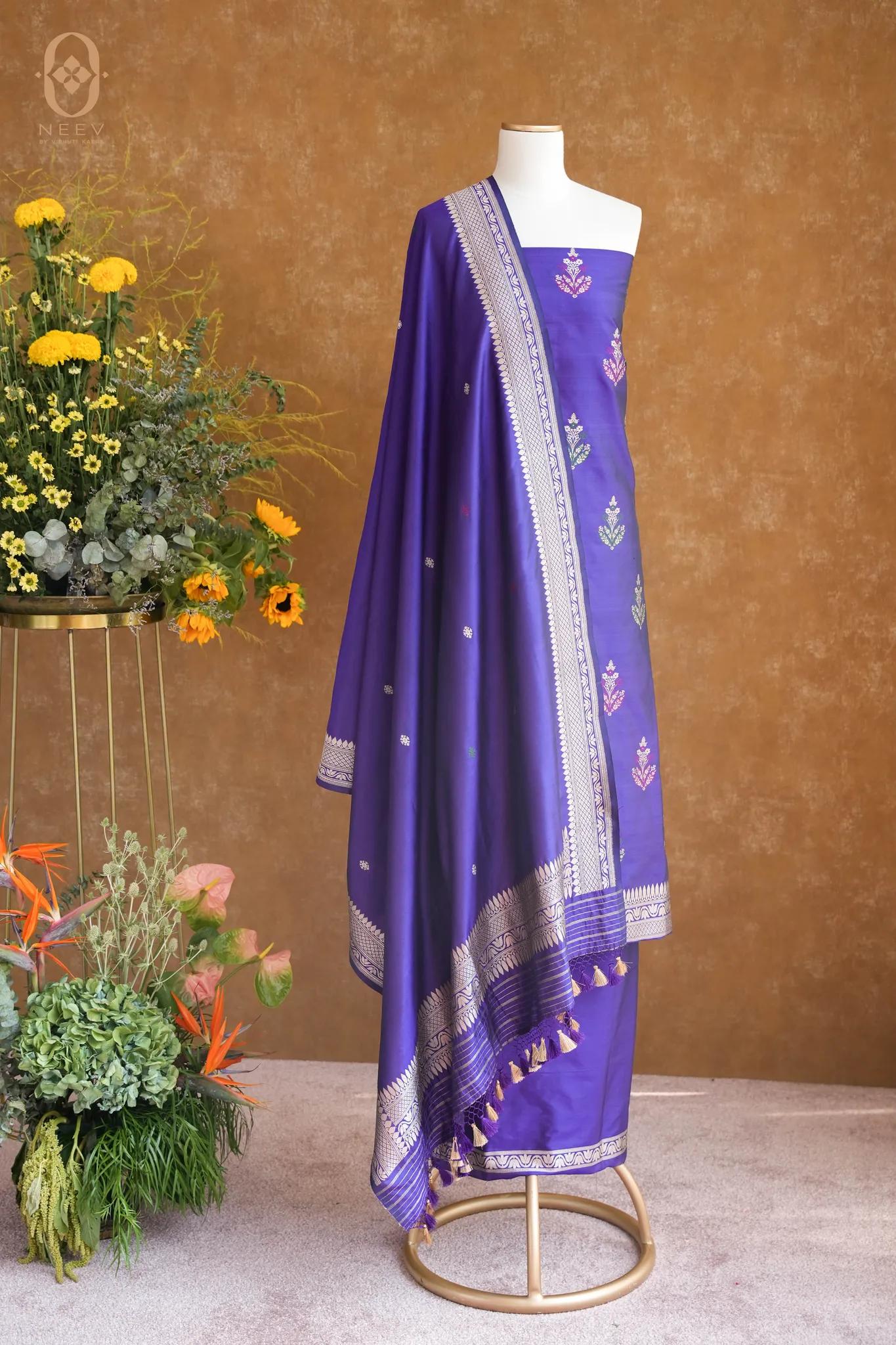 Premium Katan Silk Suit Set