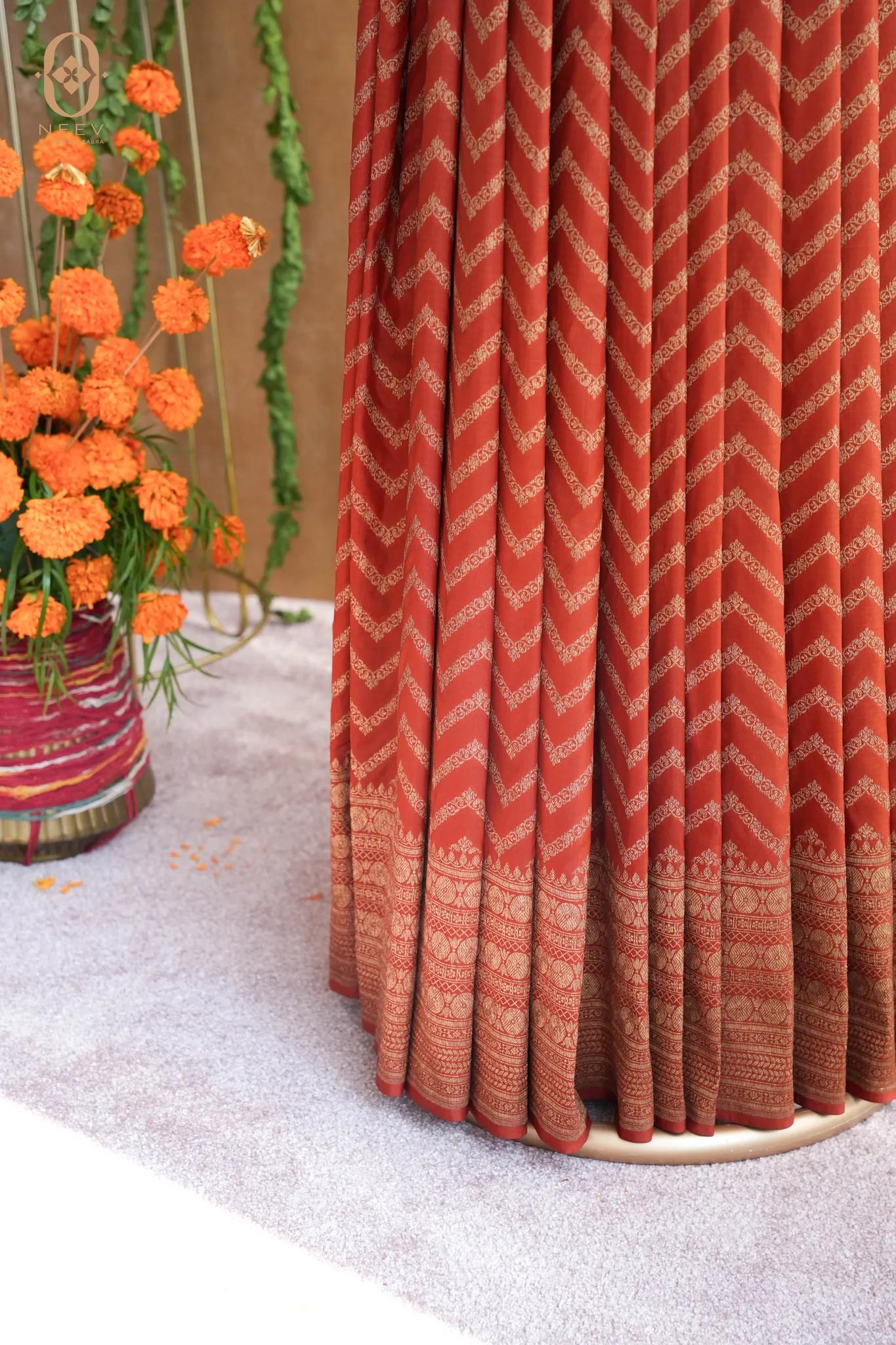 Katan Silk Lehenga Fabric