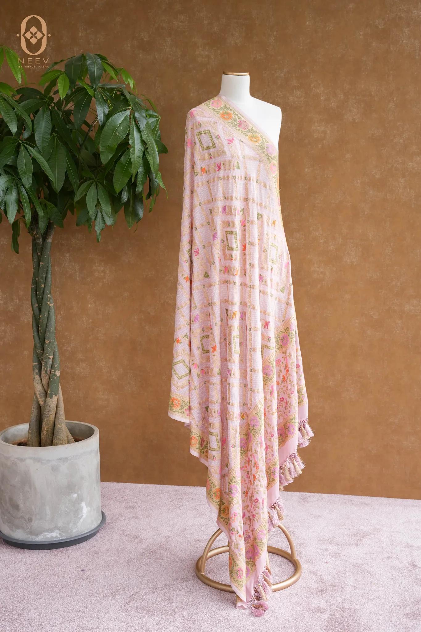 Meenakari Bandhani Dupatta