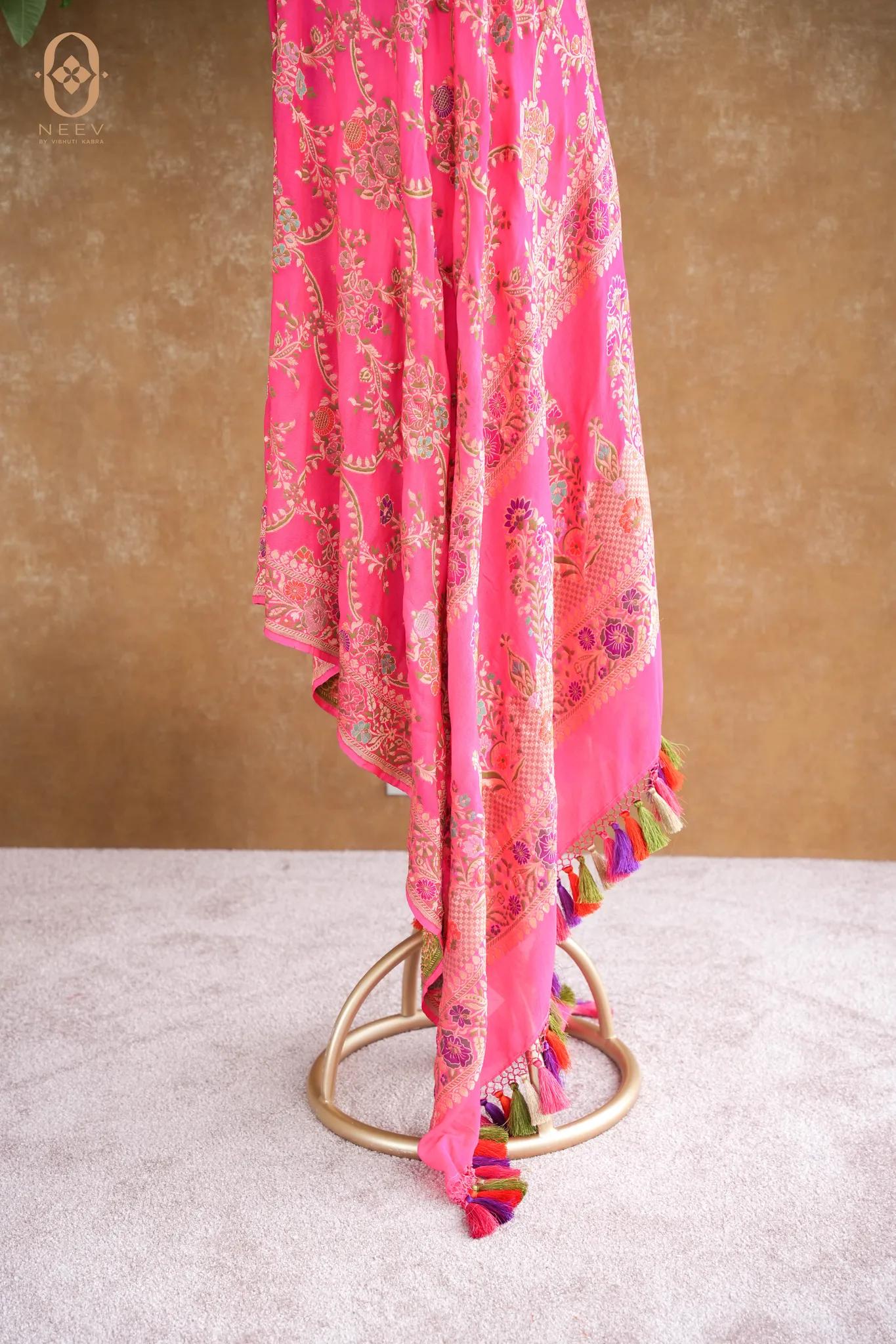 Meenakari Georgette Dupatta