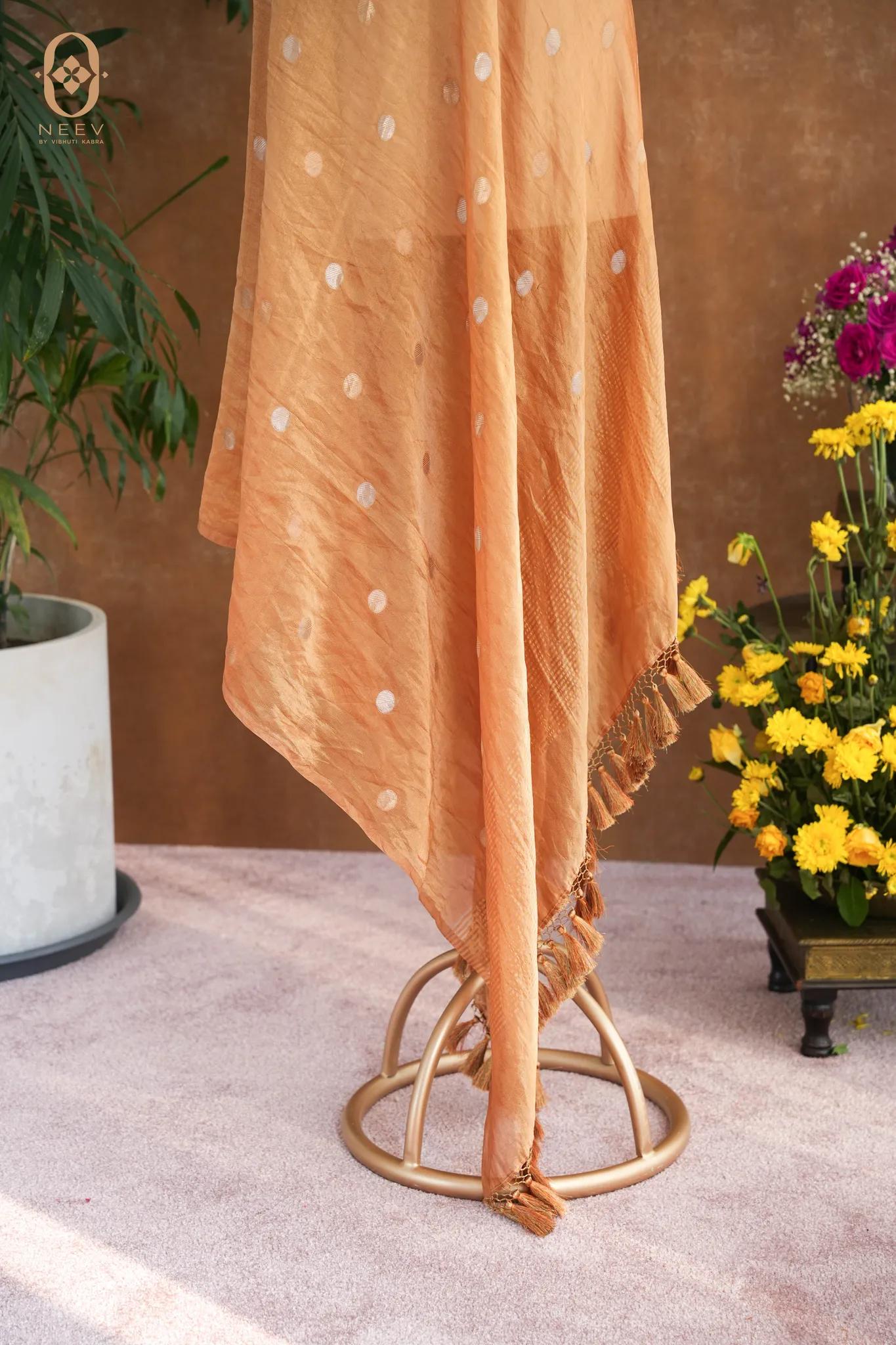 Tissue Silk Boota Dupatta