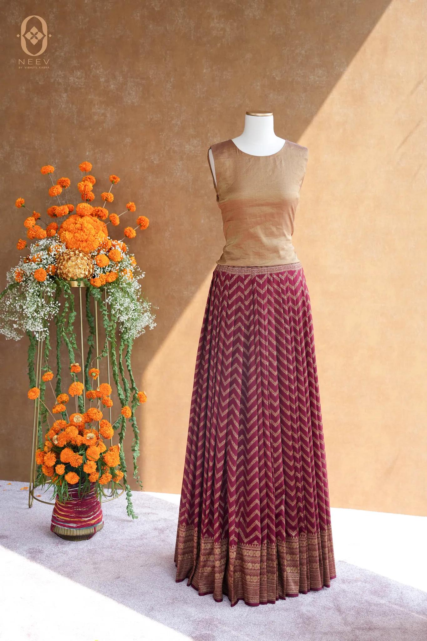 Katan Silk Lehenga Fabric