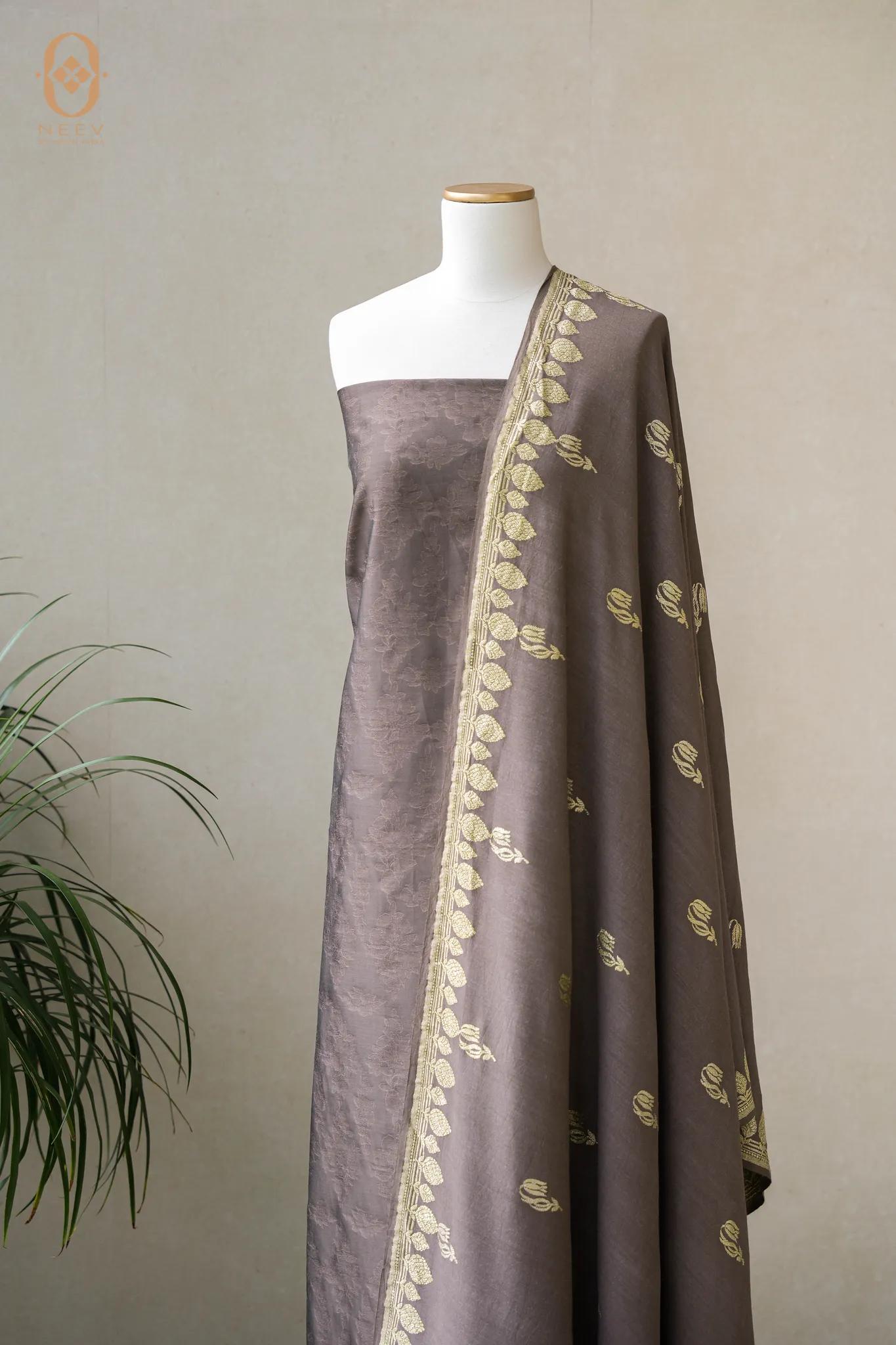 Premium Silk Cotton Suit Set