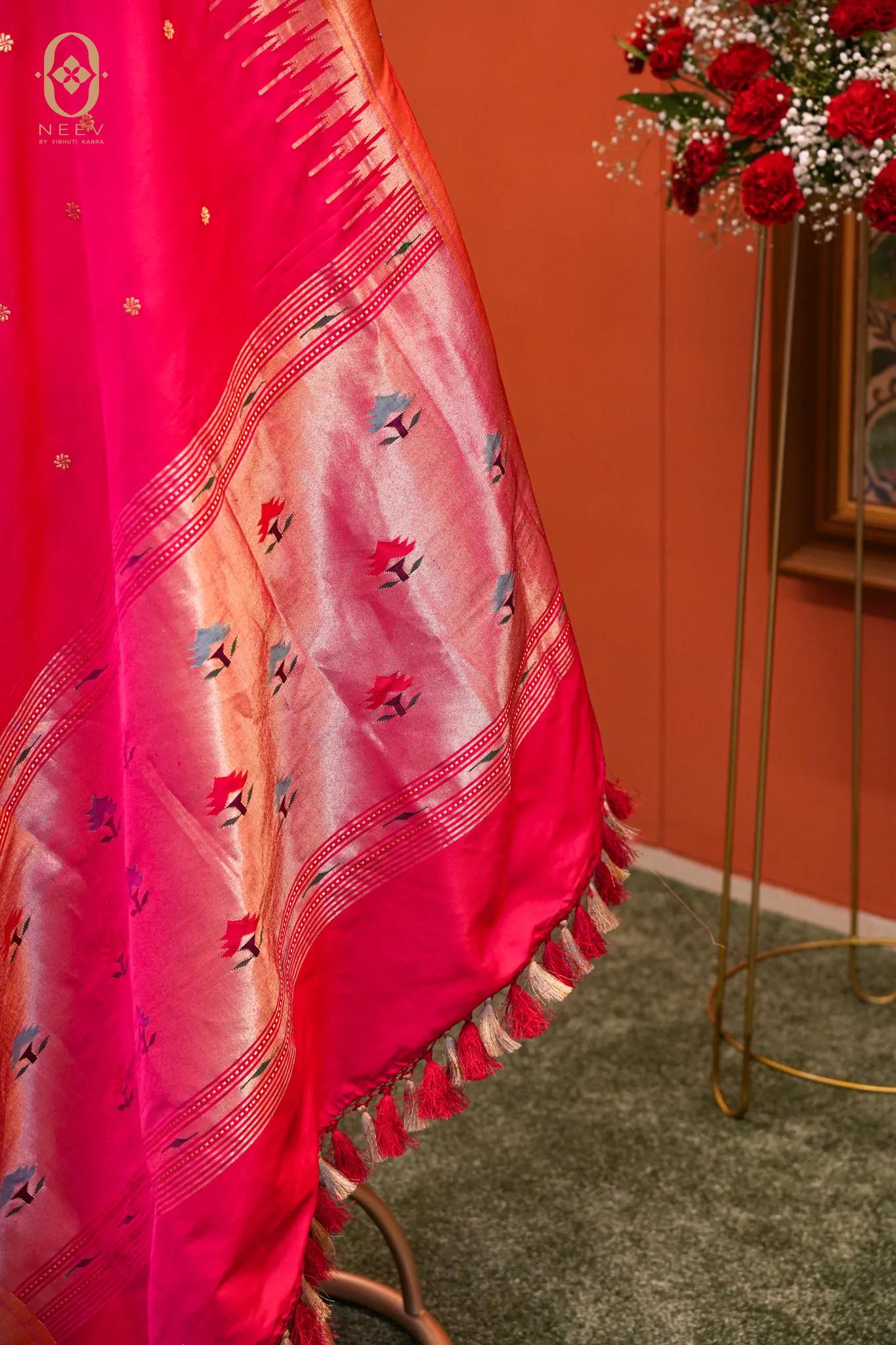 Paithani Katan Silk Dupatta
