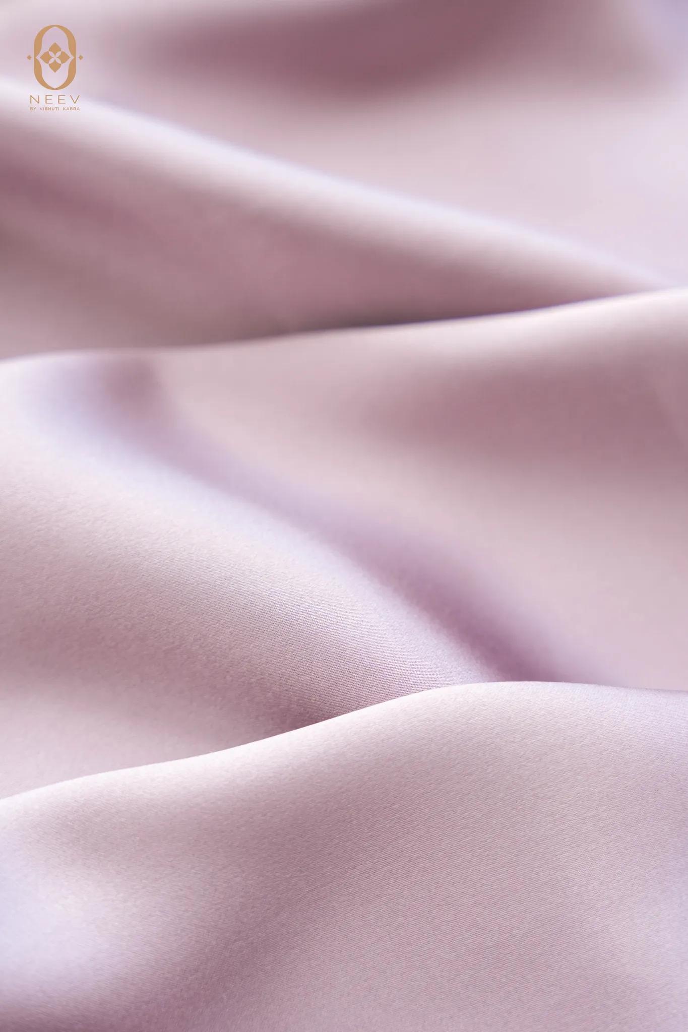 Fire Fly Mauve Pink Satin Fabric