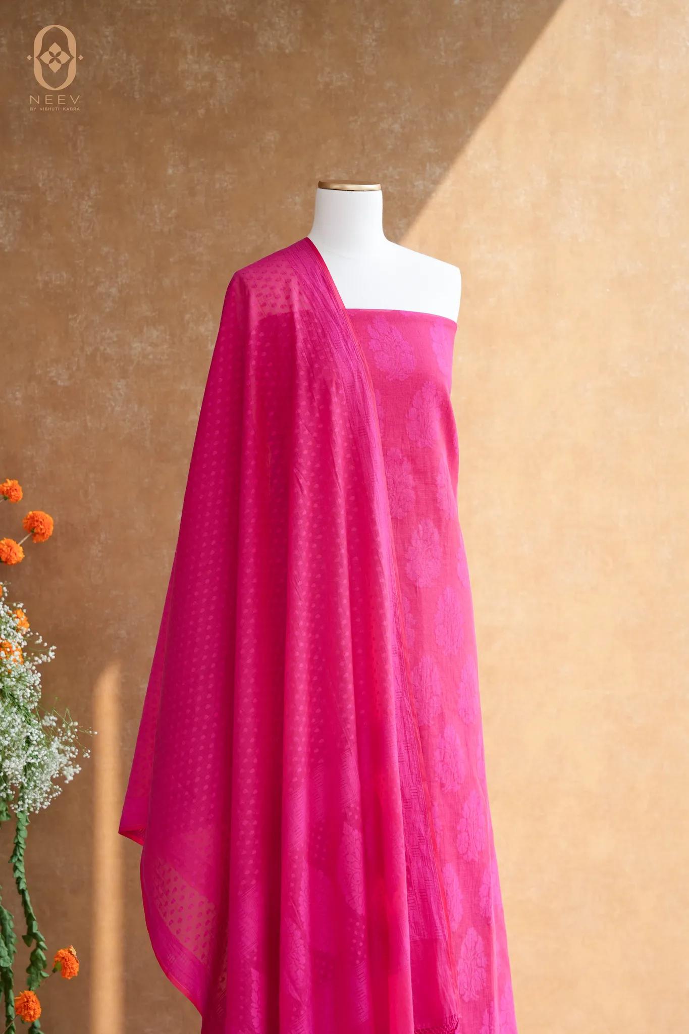 Uru Chanderi Cotton Suit Set