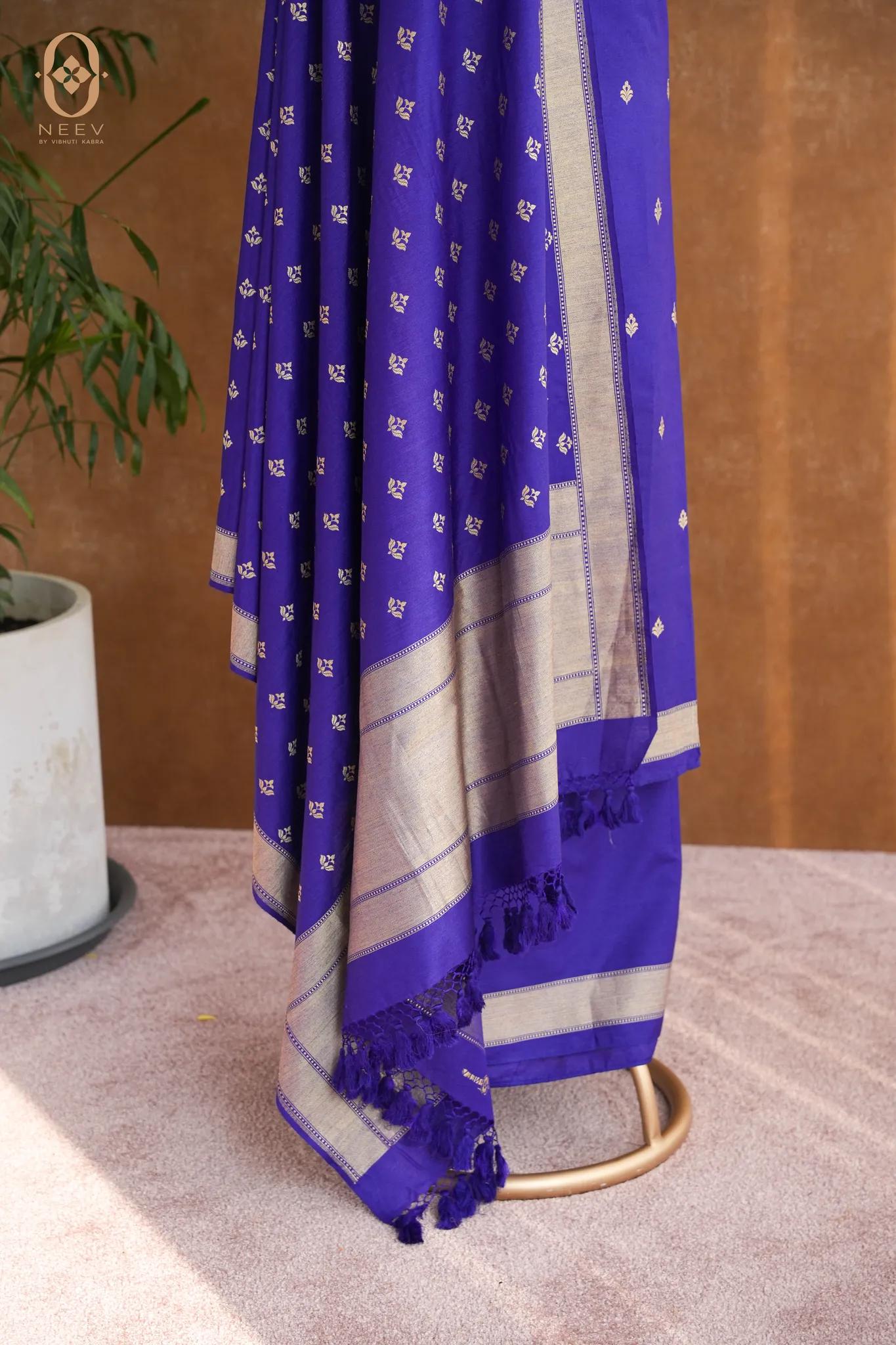 Sachi Zari Munga Silk Suit Set