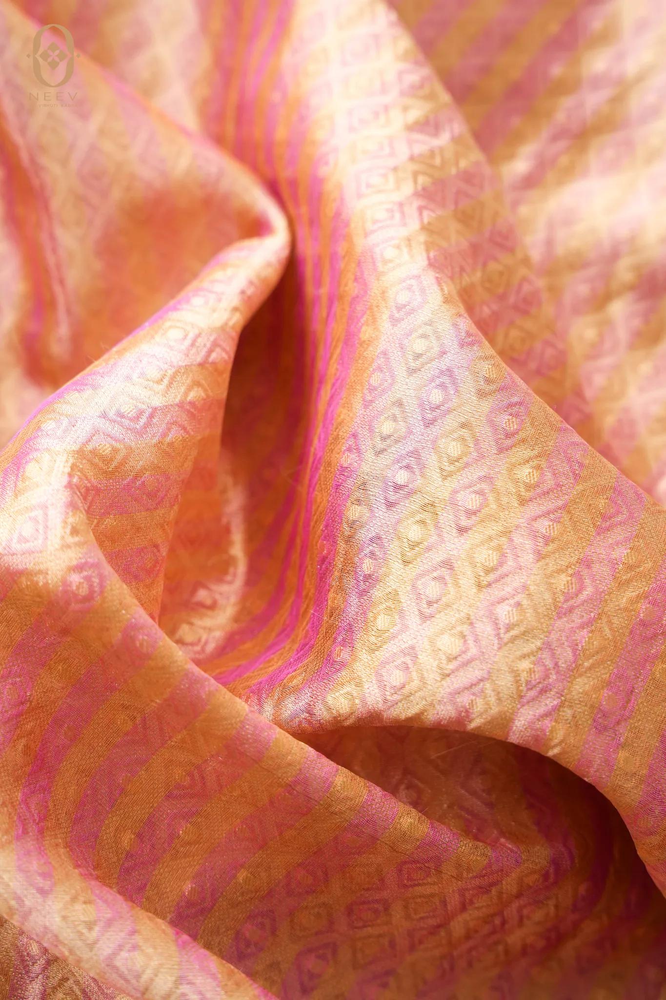 Tissue Silk Dual Tone Fabric