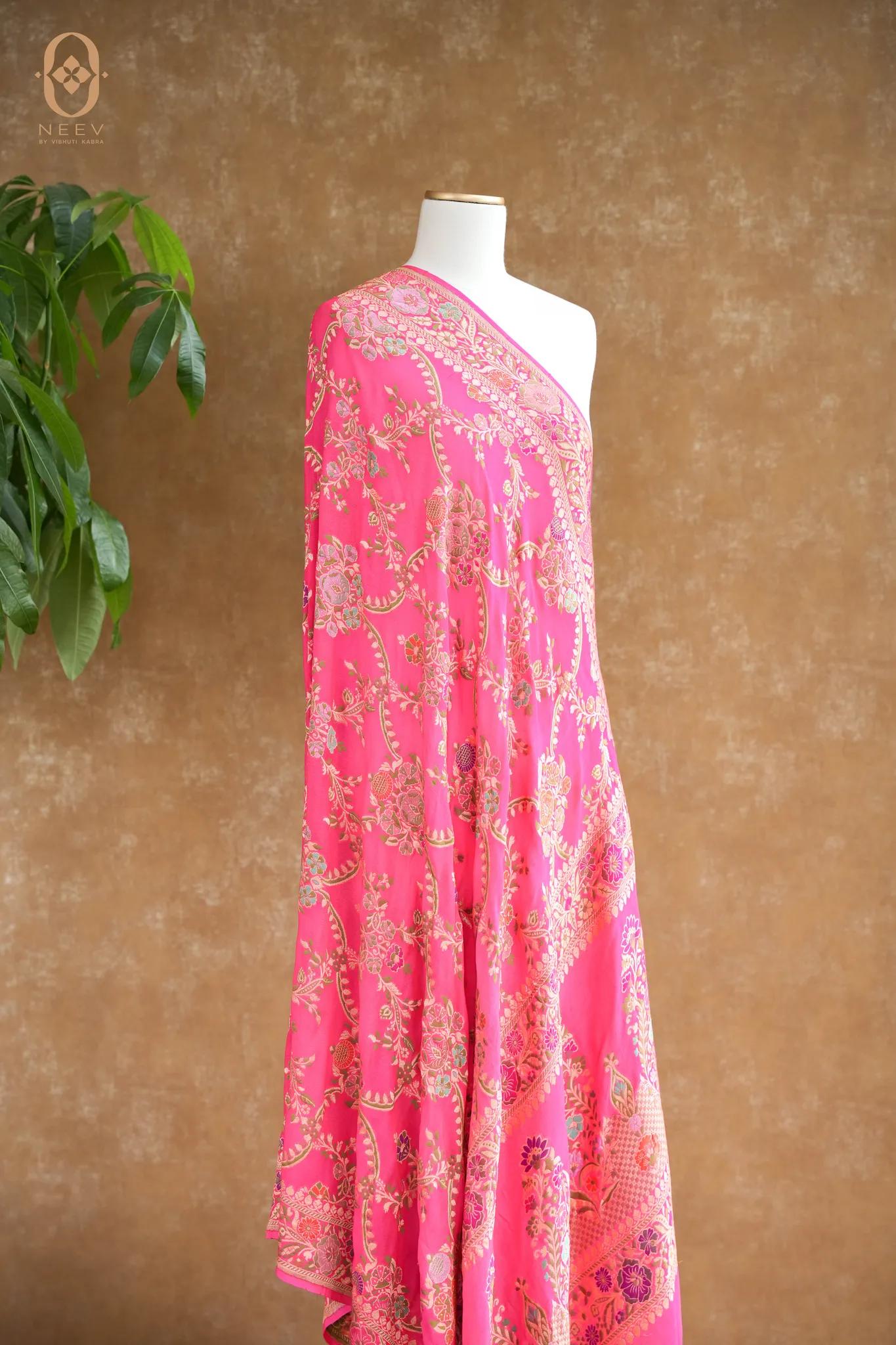 Meenakari Georgette Dupatta