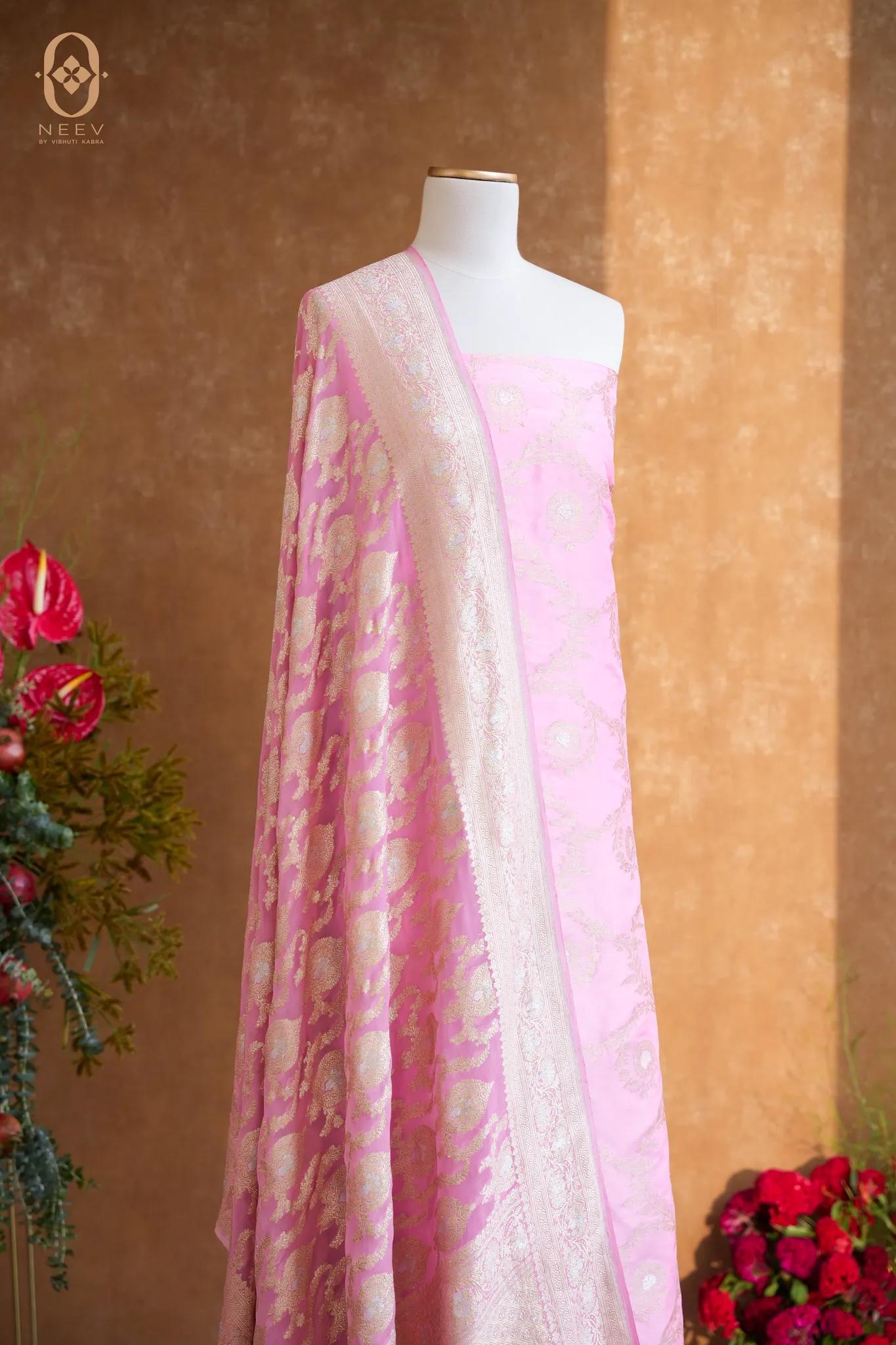 Premium Katan Silk Suit Set