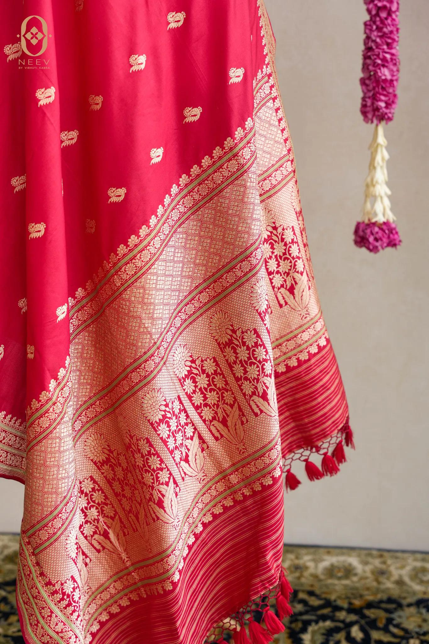 Katan Silk Boota Dupatta