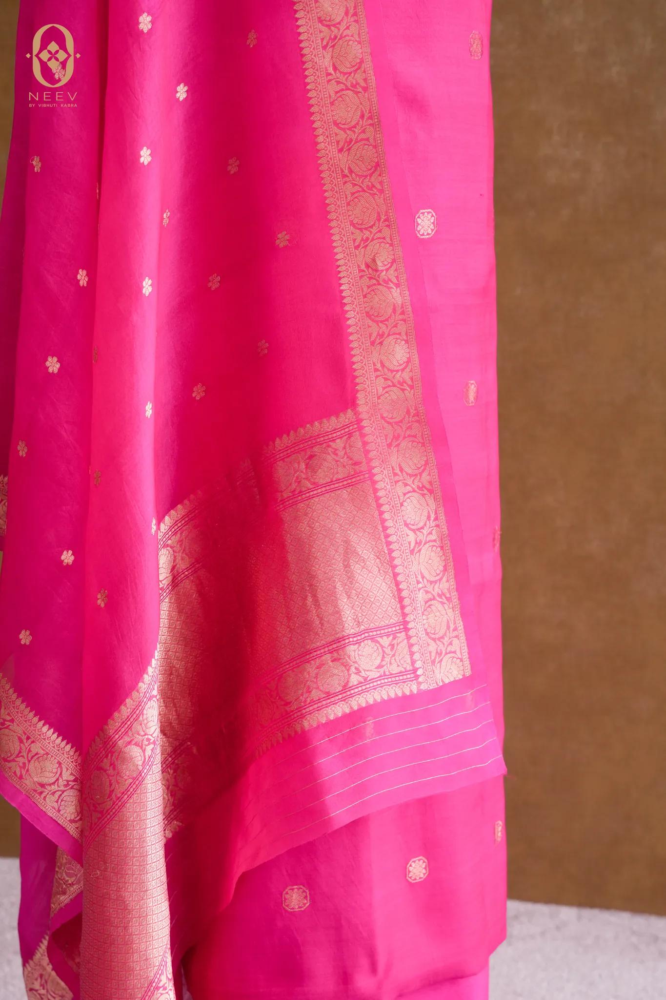 Chinia Silk Boota Suit Set