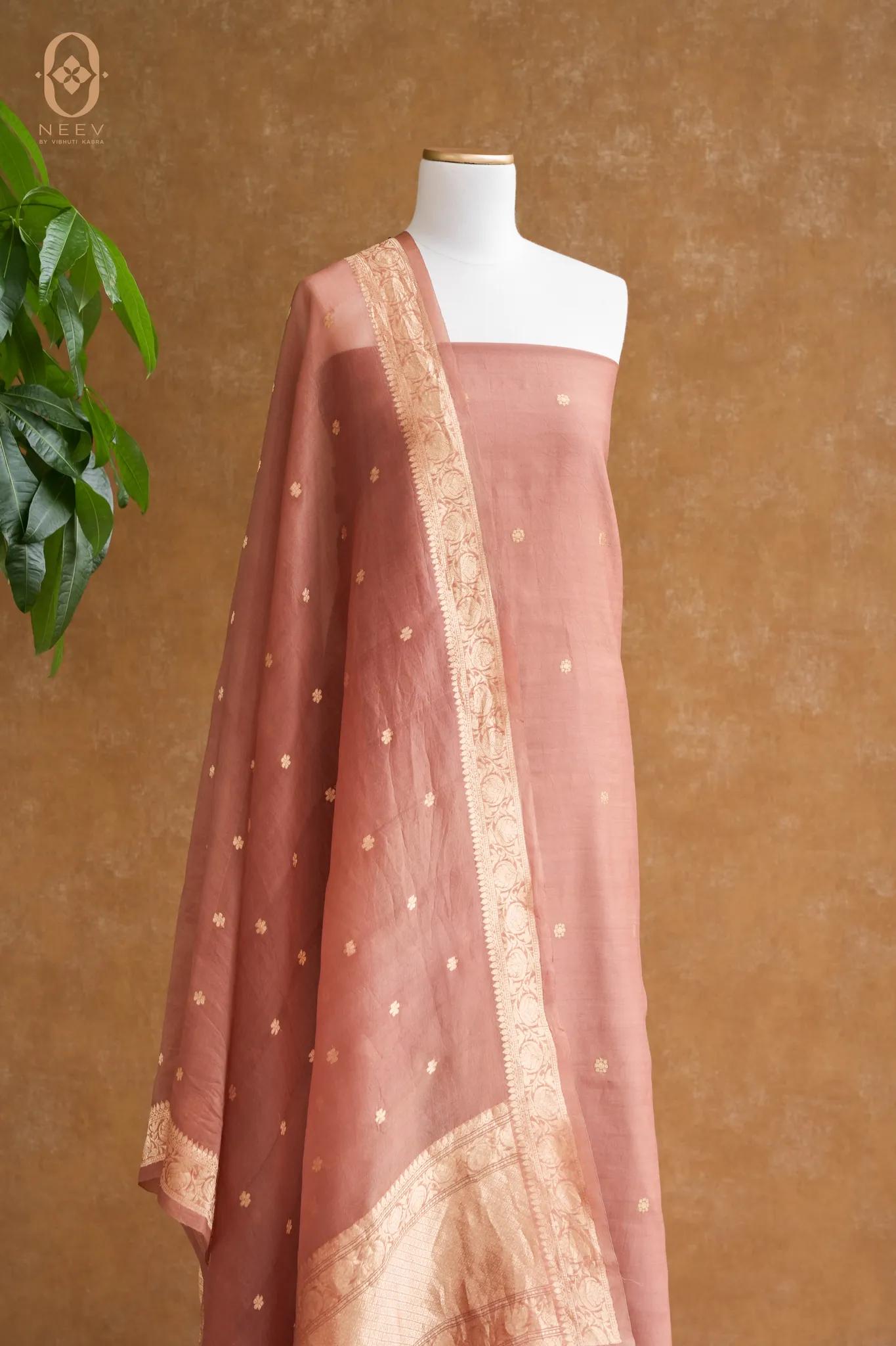 Chinia Silk Boota Suit Set