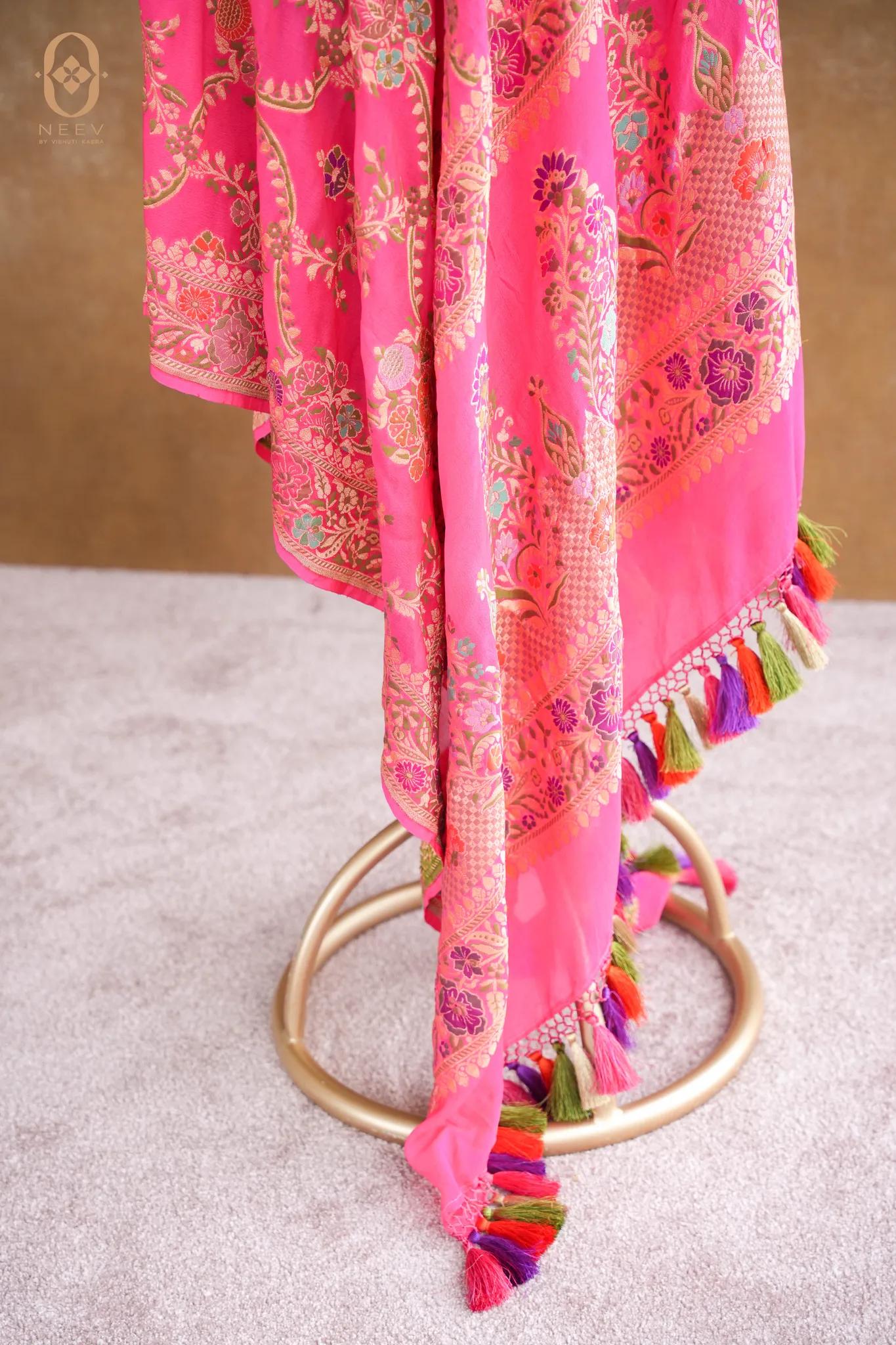 Meenakari Georgette Dupatta