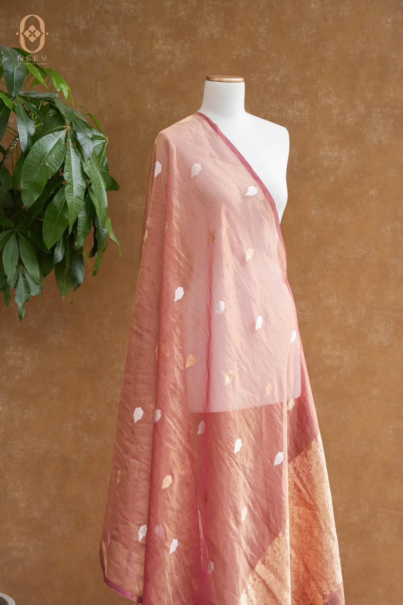 Kanjivaram Tissue Silk Dupatta