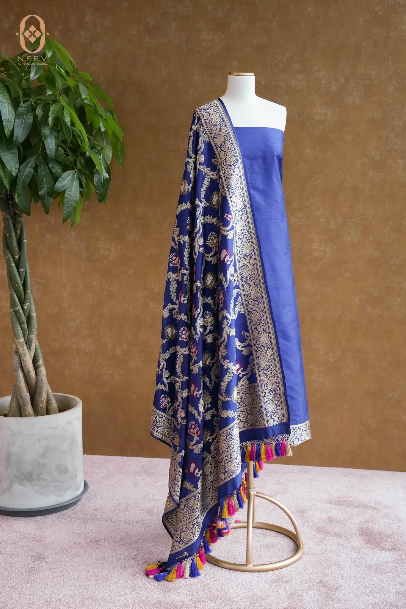 Premium Katan Silk Suit Set