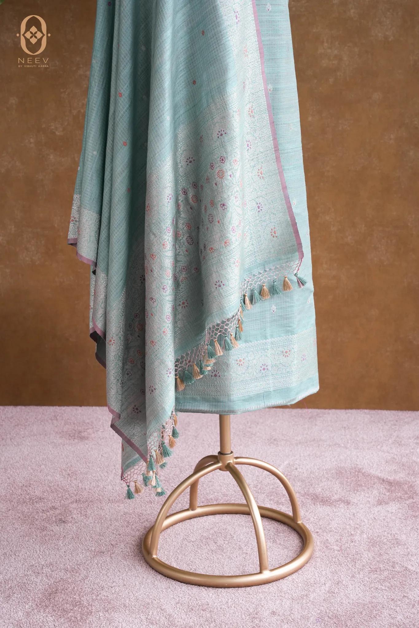 Dupion Silk Suit Set