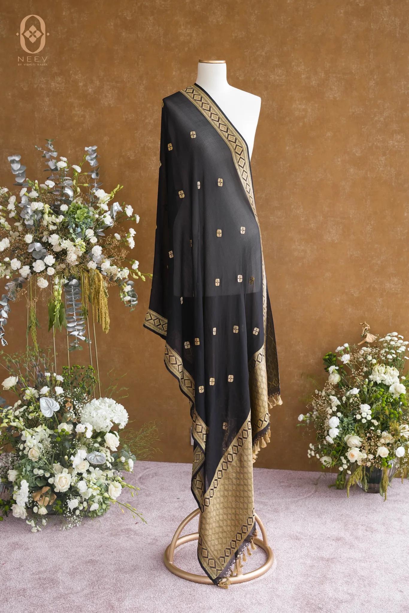Georgette Neev Boota Dupatta