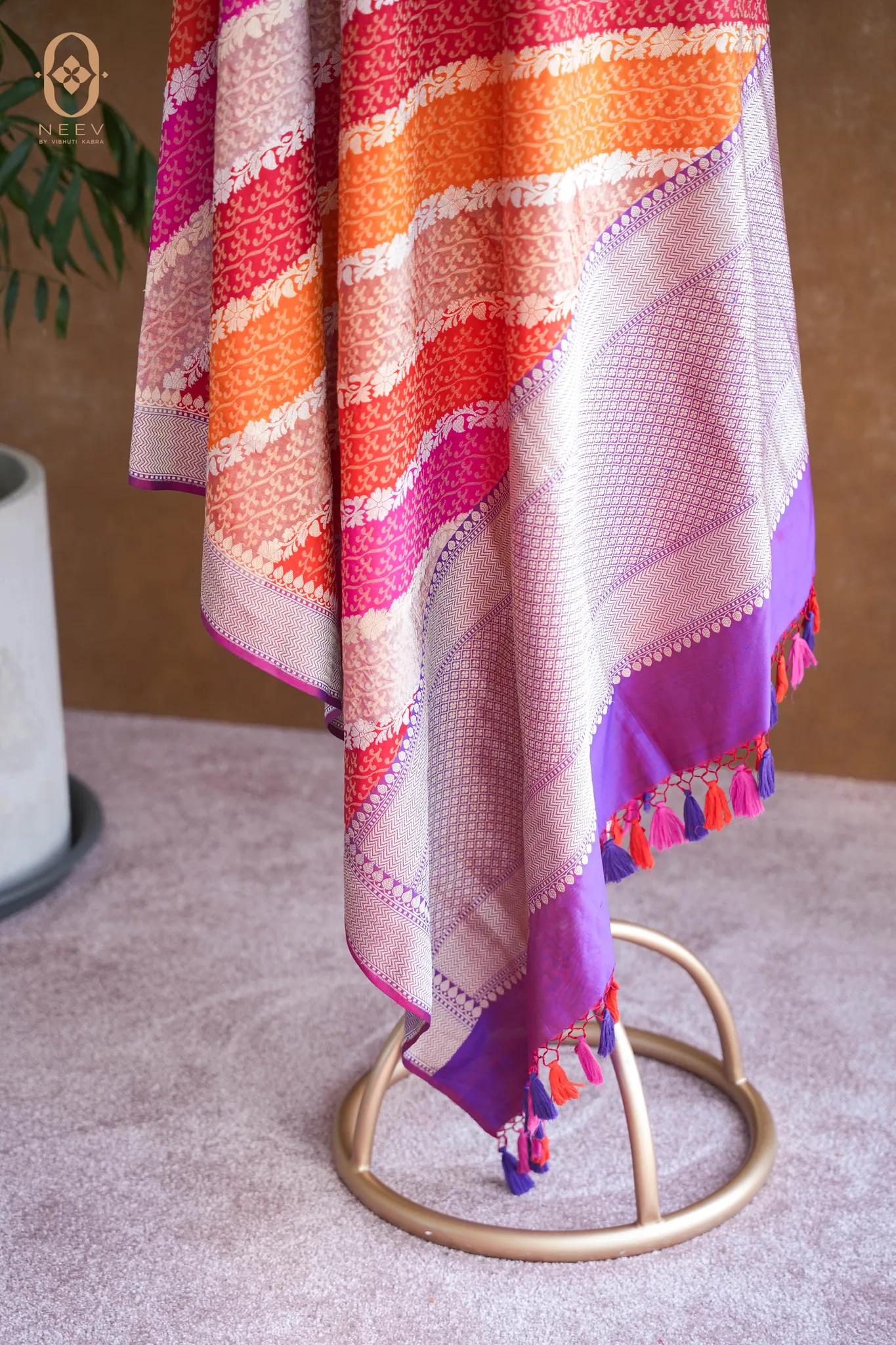 Rangkat Katan Silk Dupatta