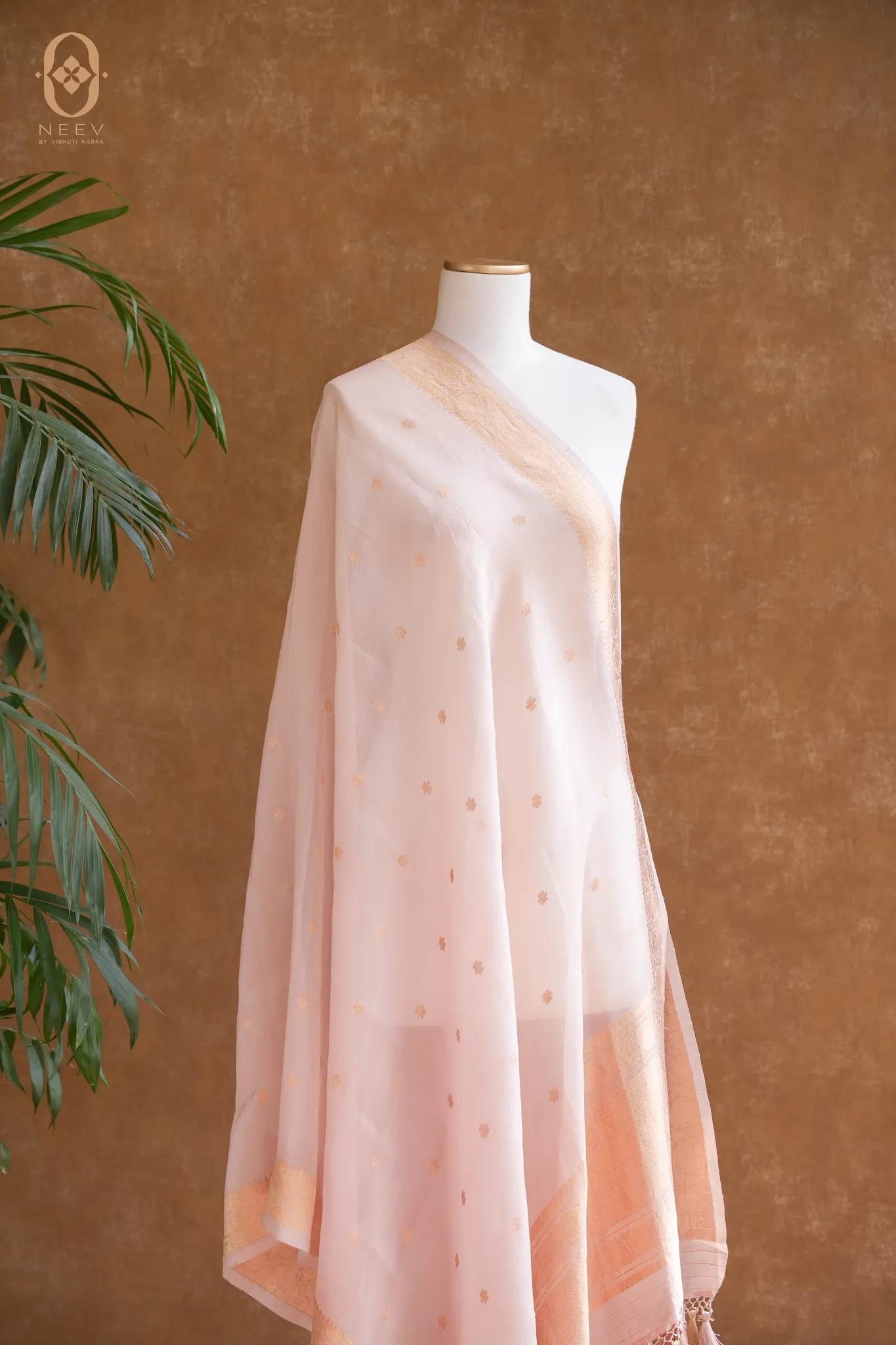 Kora Silk Boota Dupatta