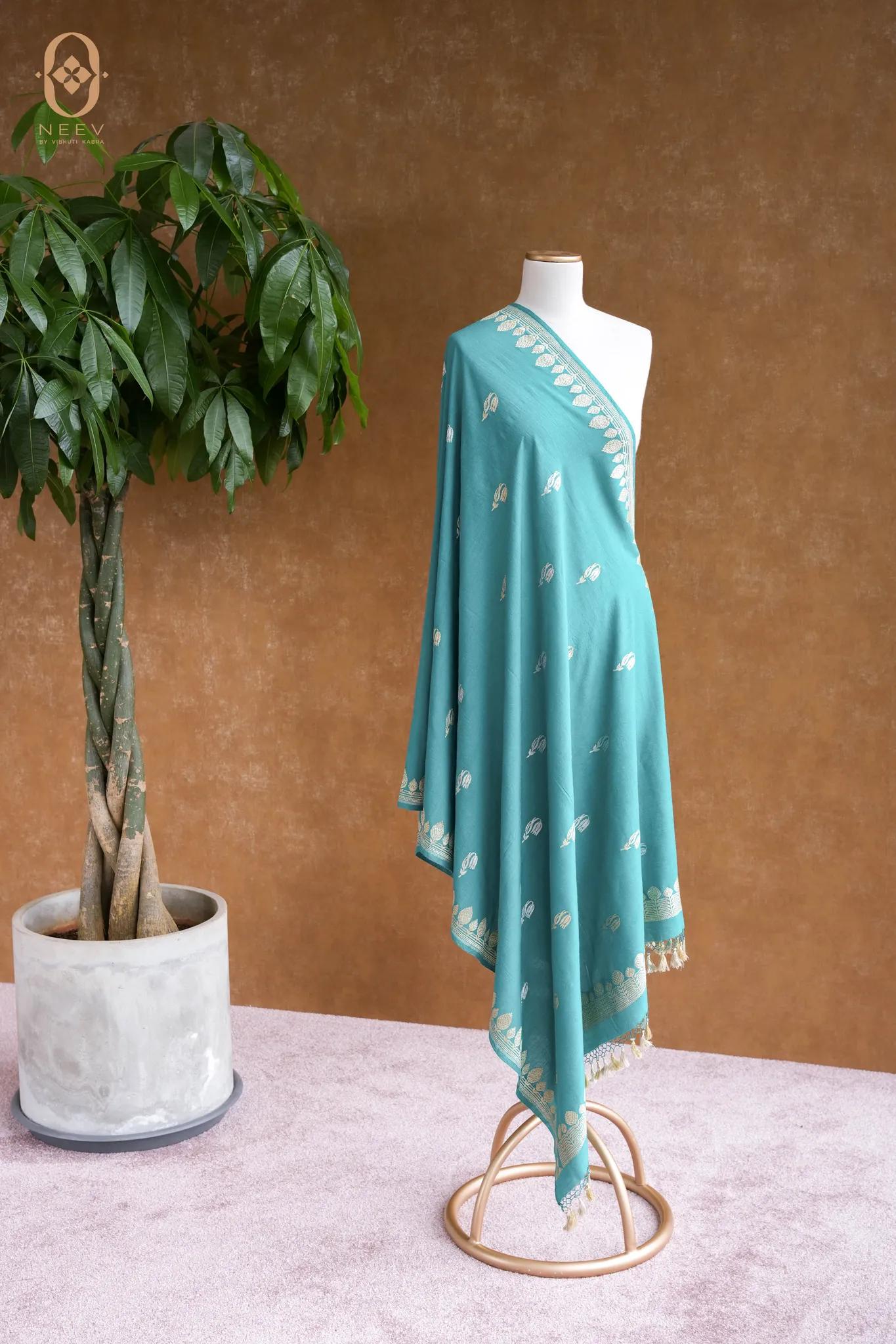 Munga Silk Tulip Dupatta