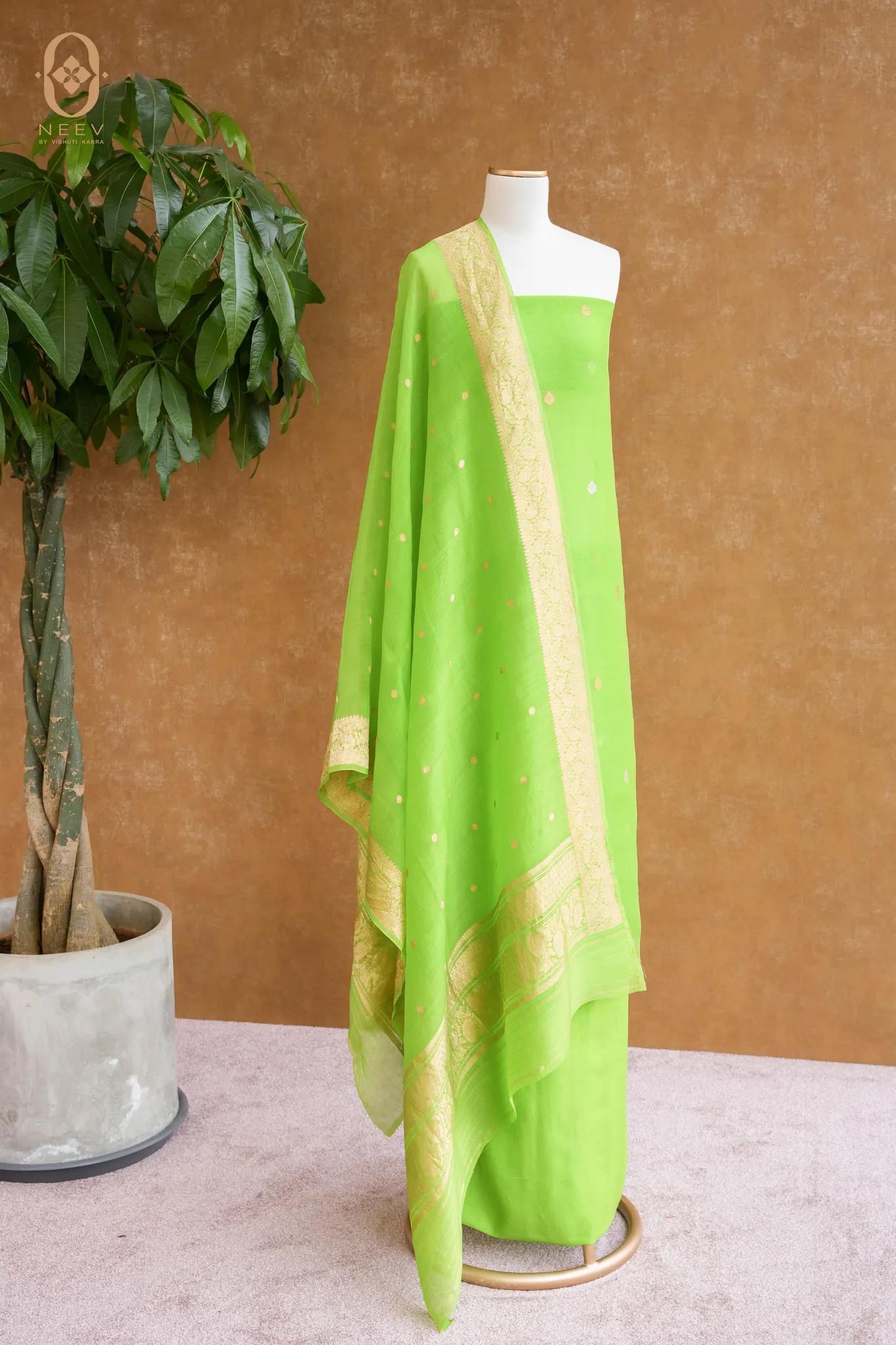 Kora Silk Boota Suit Set