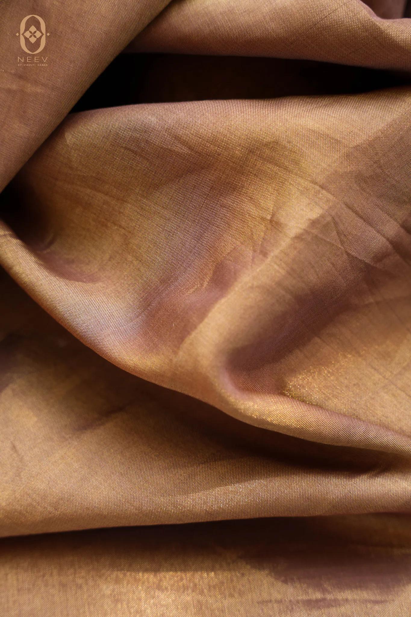 Kanjivaram Gold Mul Cotton Tissue
